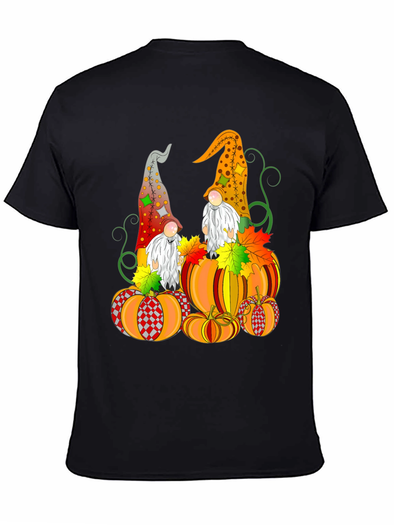 Gnome & Pumpkin Fall T-Shirt