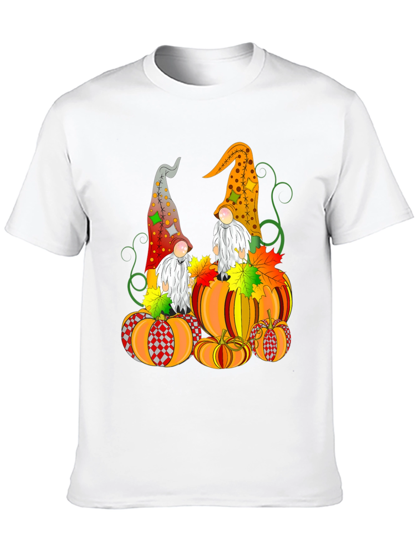 Gnome & Pumpkin Fall T-Shirt