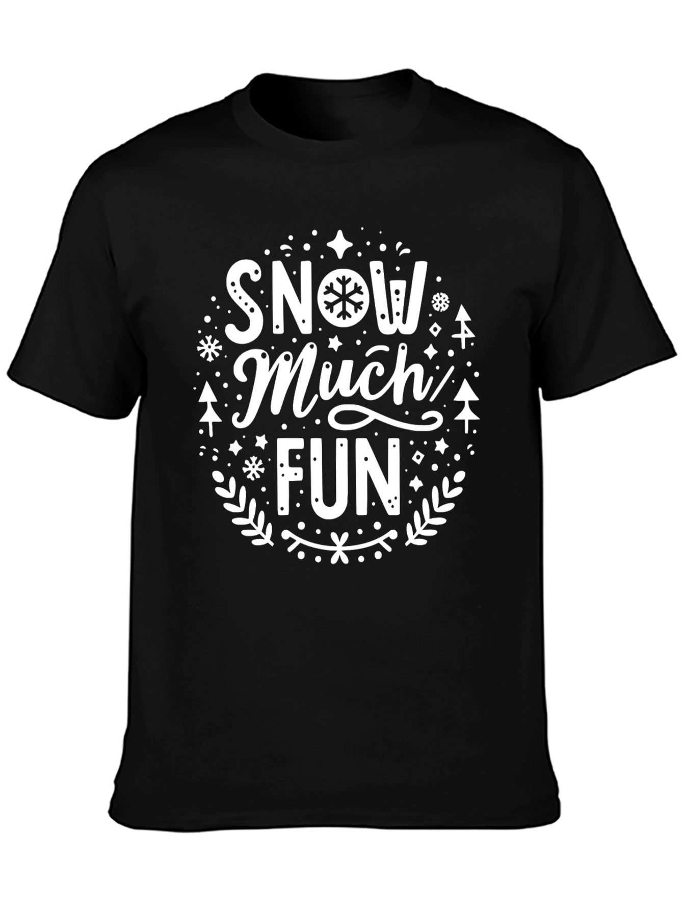 Snow Much Fun Graphic Tee - Holiday Cheer