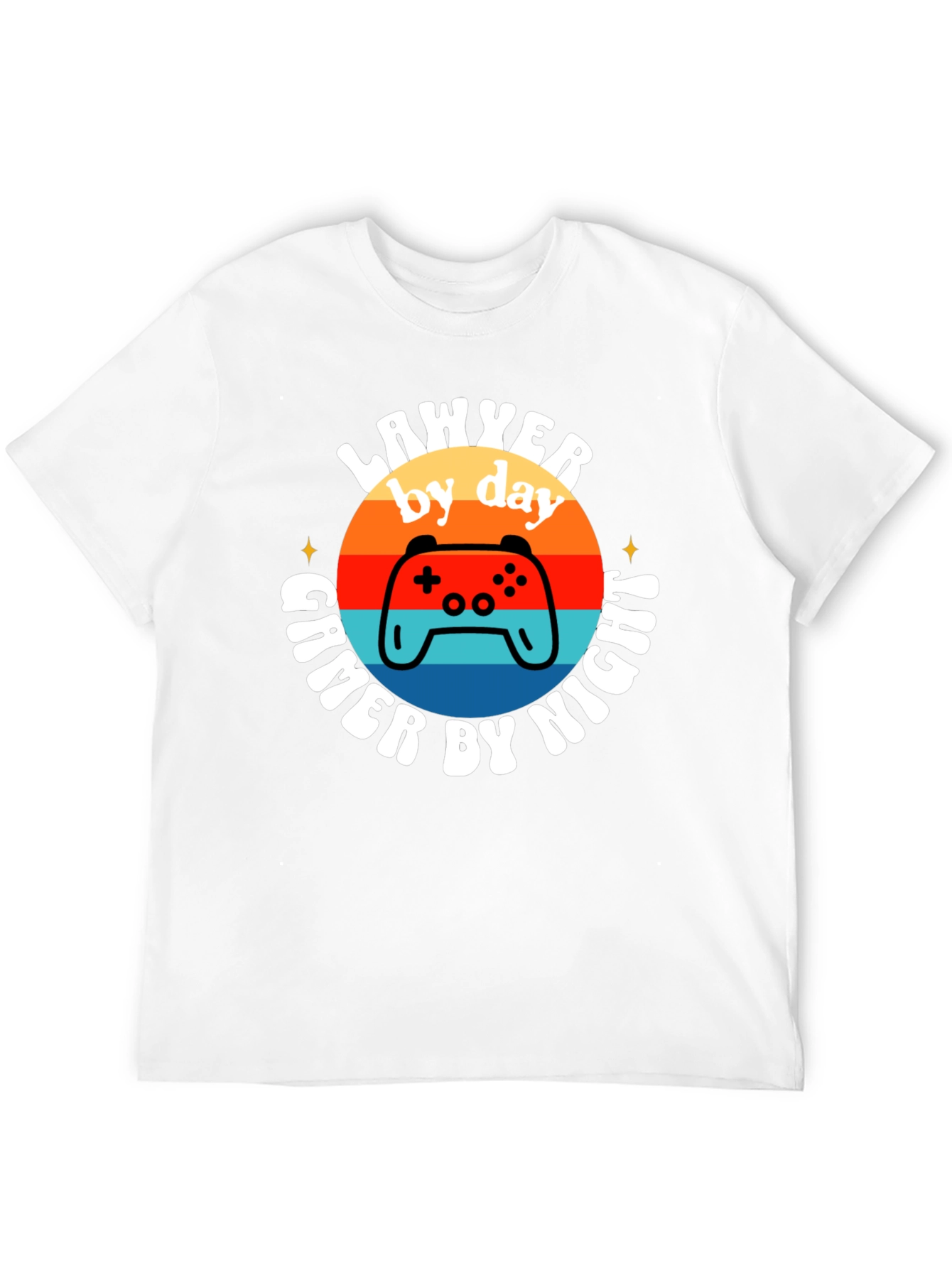 Lawyer by Day Gamer by Night T-Shirt