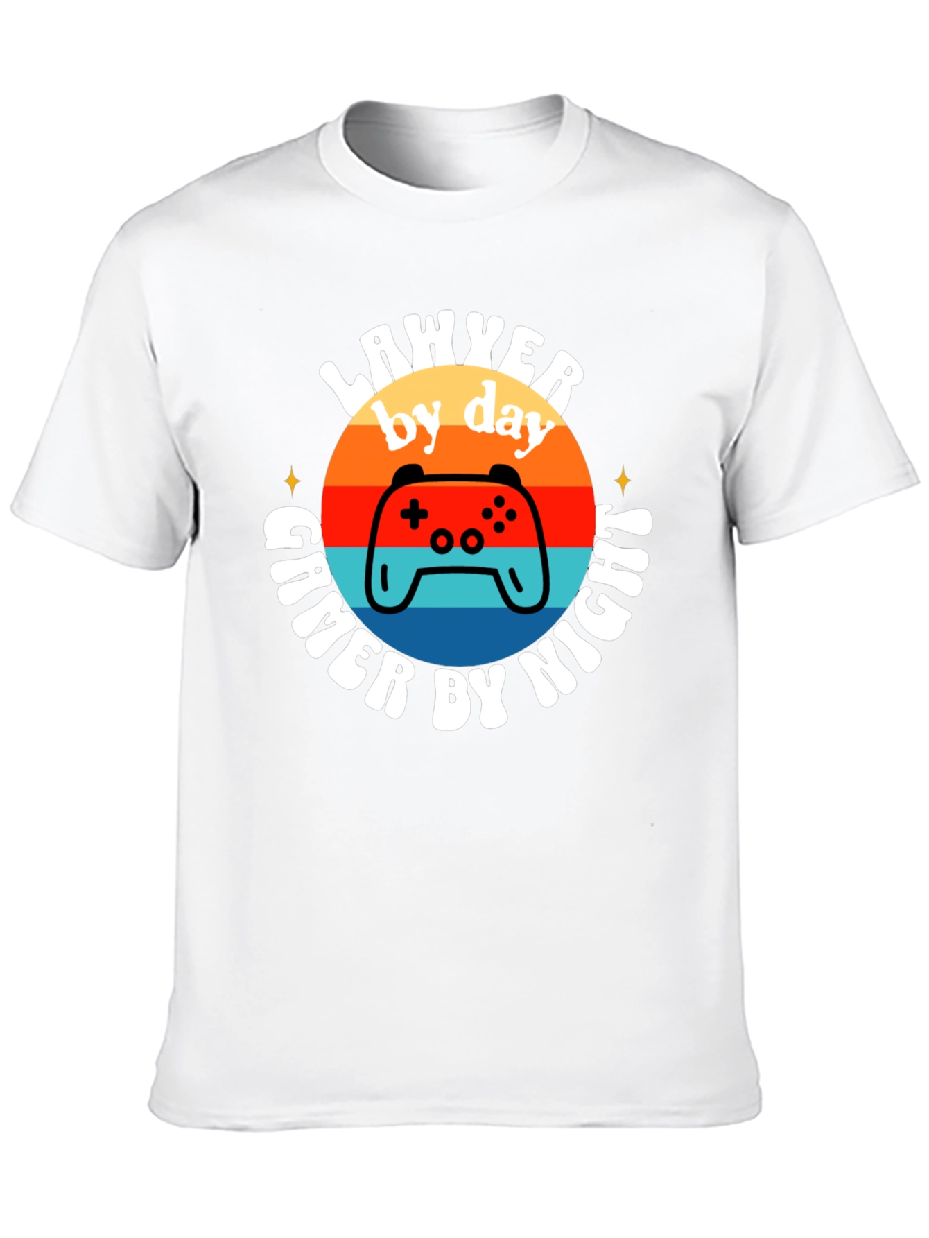 Lawyer by Day Gamer by Night T-Shirt
