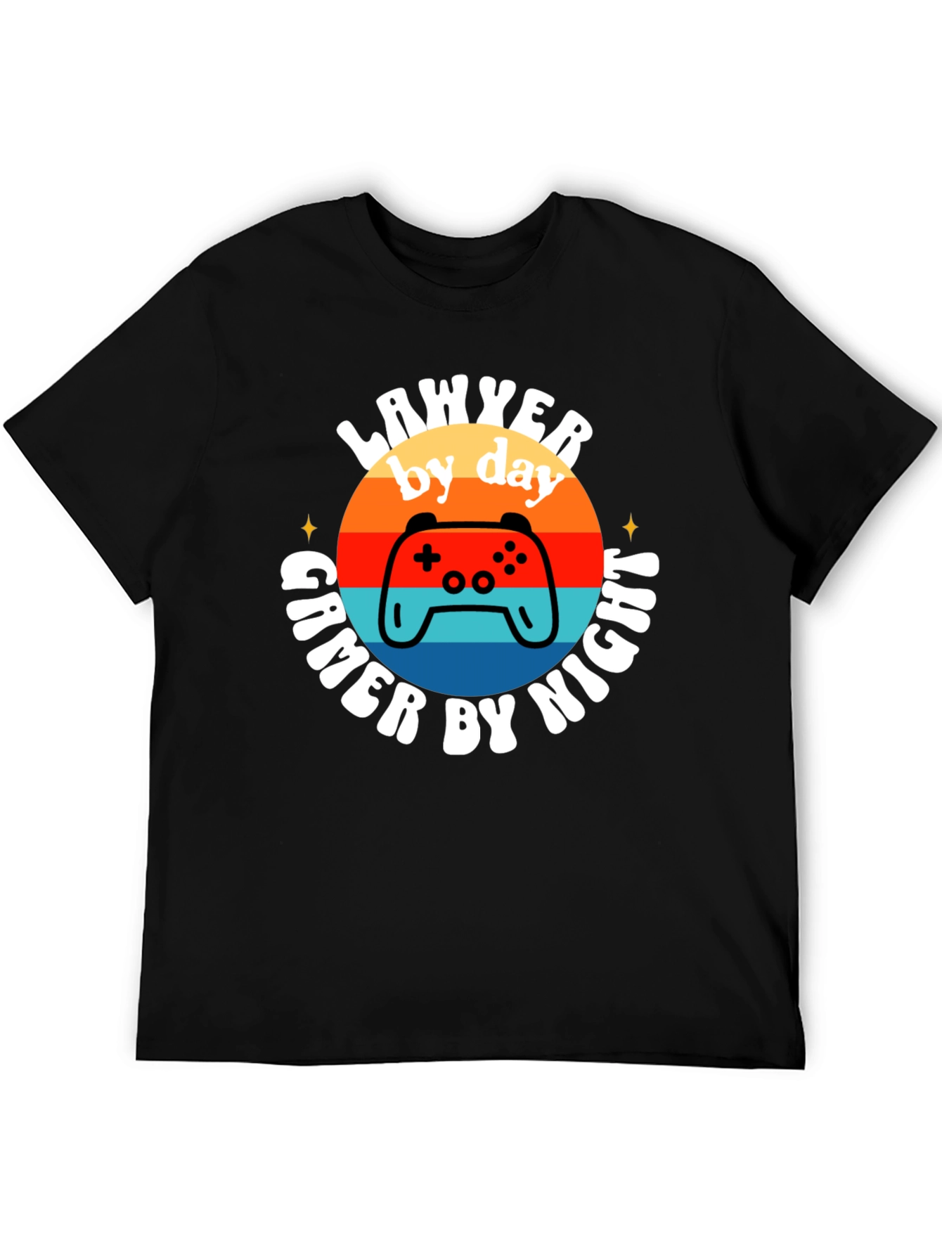 Lawyer by Day Gamer by Night T-Shirt