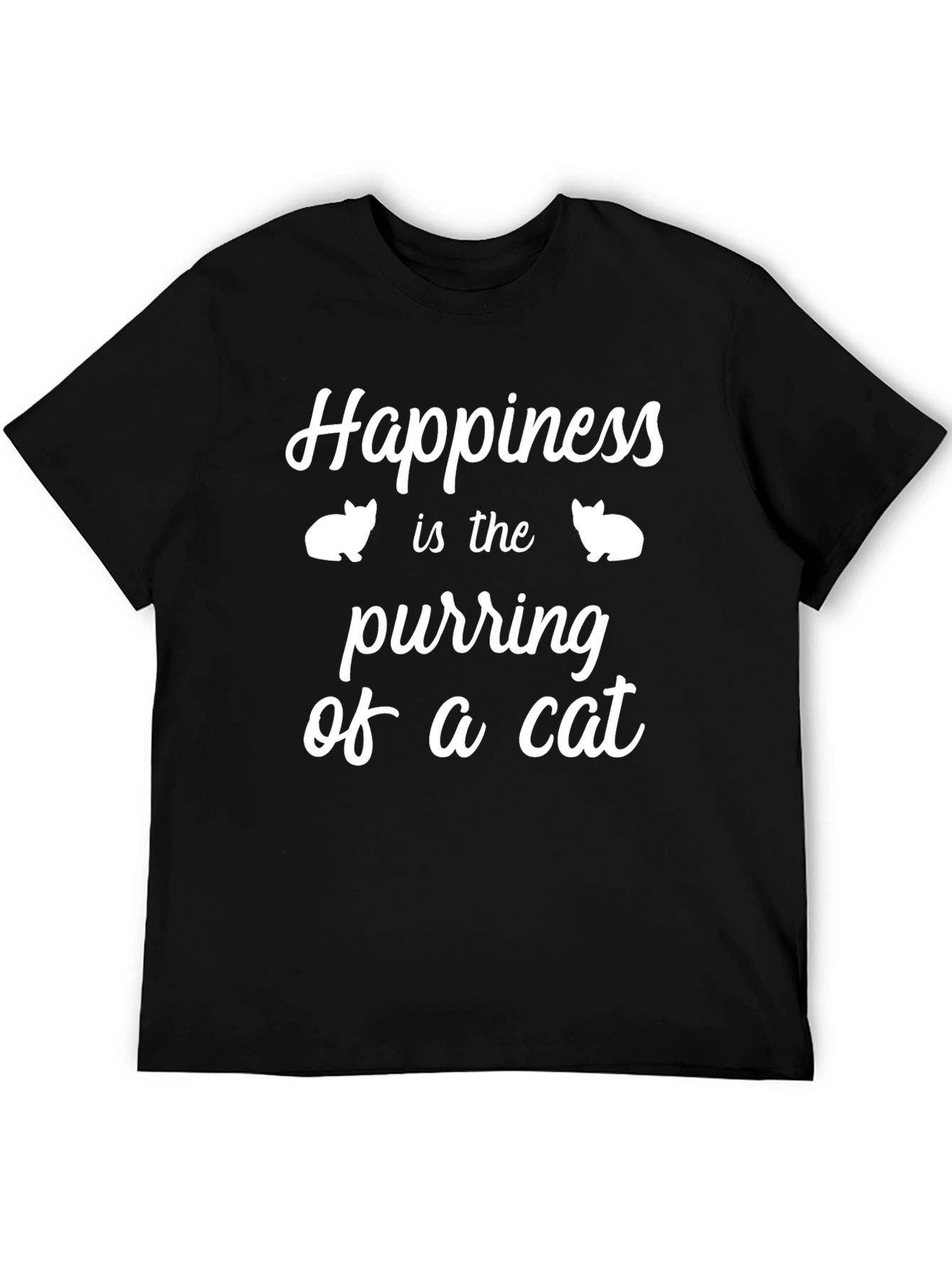 Happiness is the Purring of a Cat T-Shirt