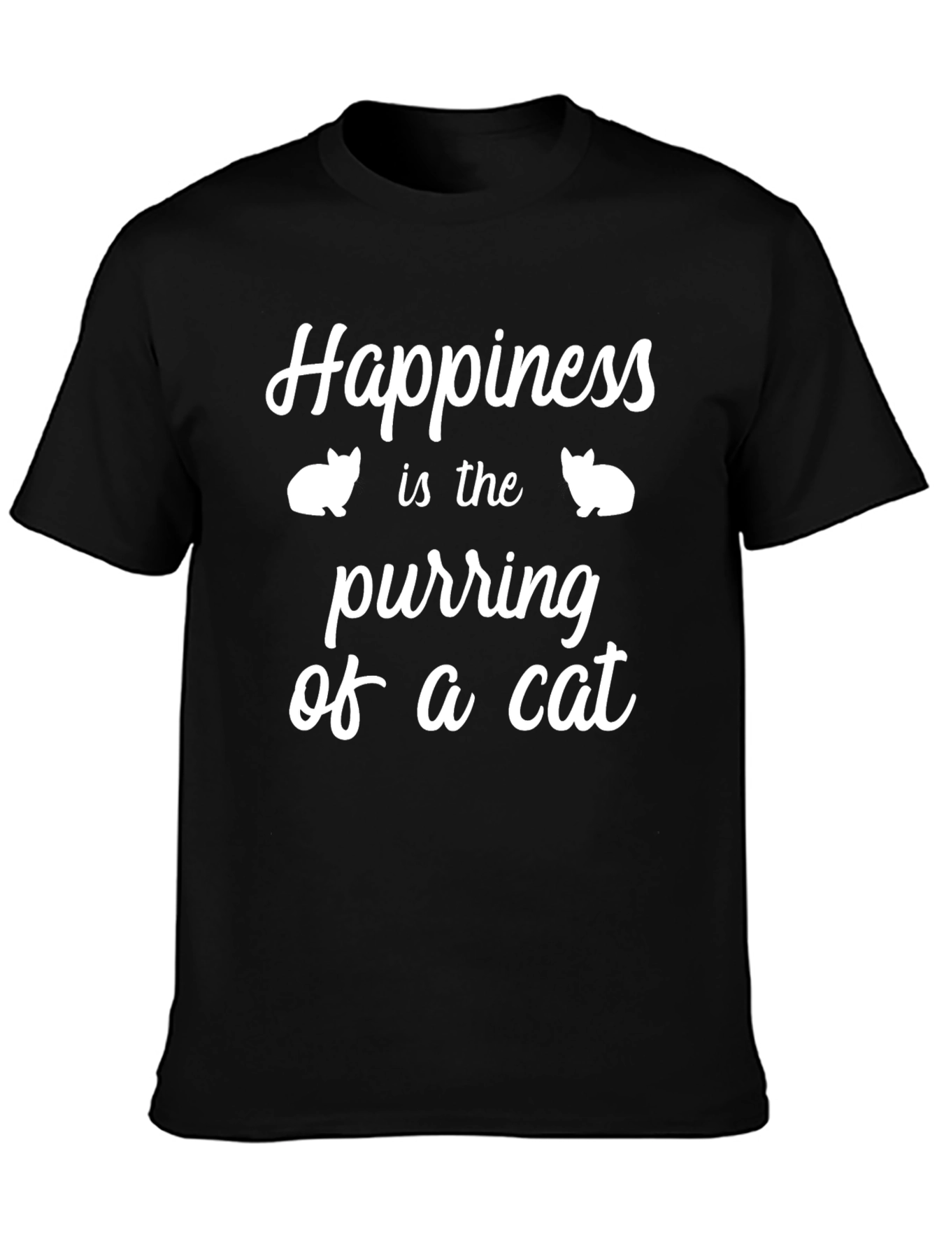 Happiness is the Purring of a Cat T-Shirt