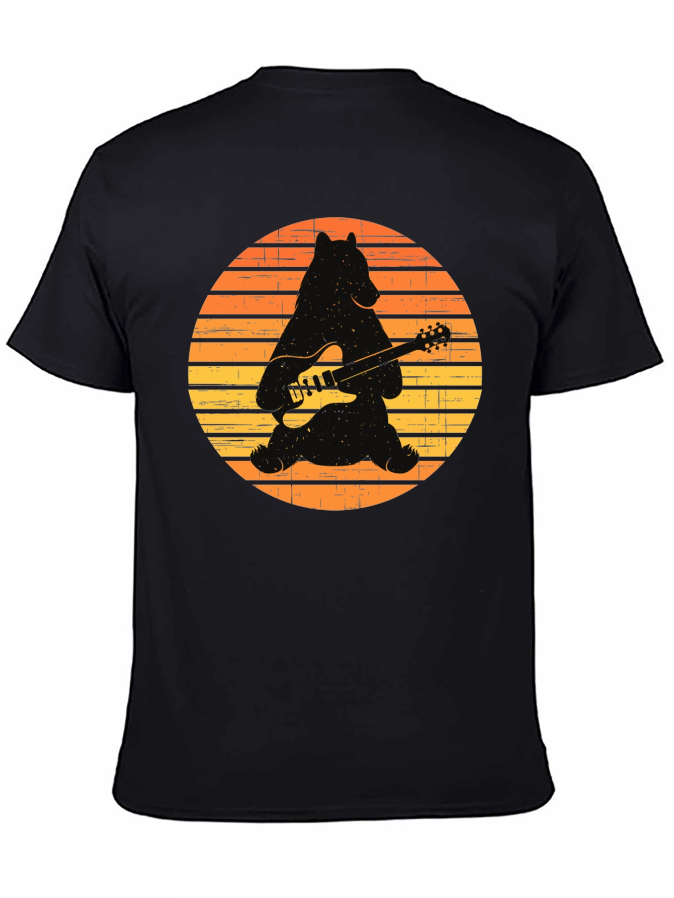 Cool Bear Guitar Player T-Shirt