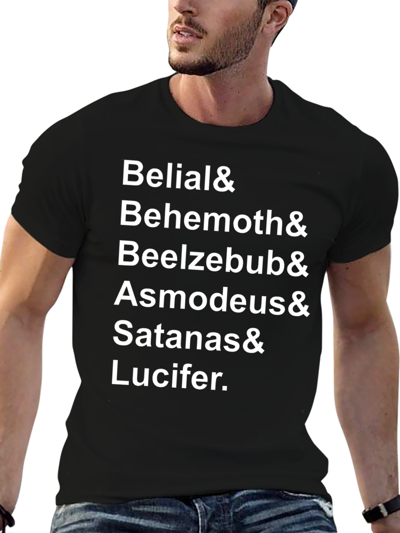 Belial & Behemoth T-Shirt - Satanic Names
