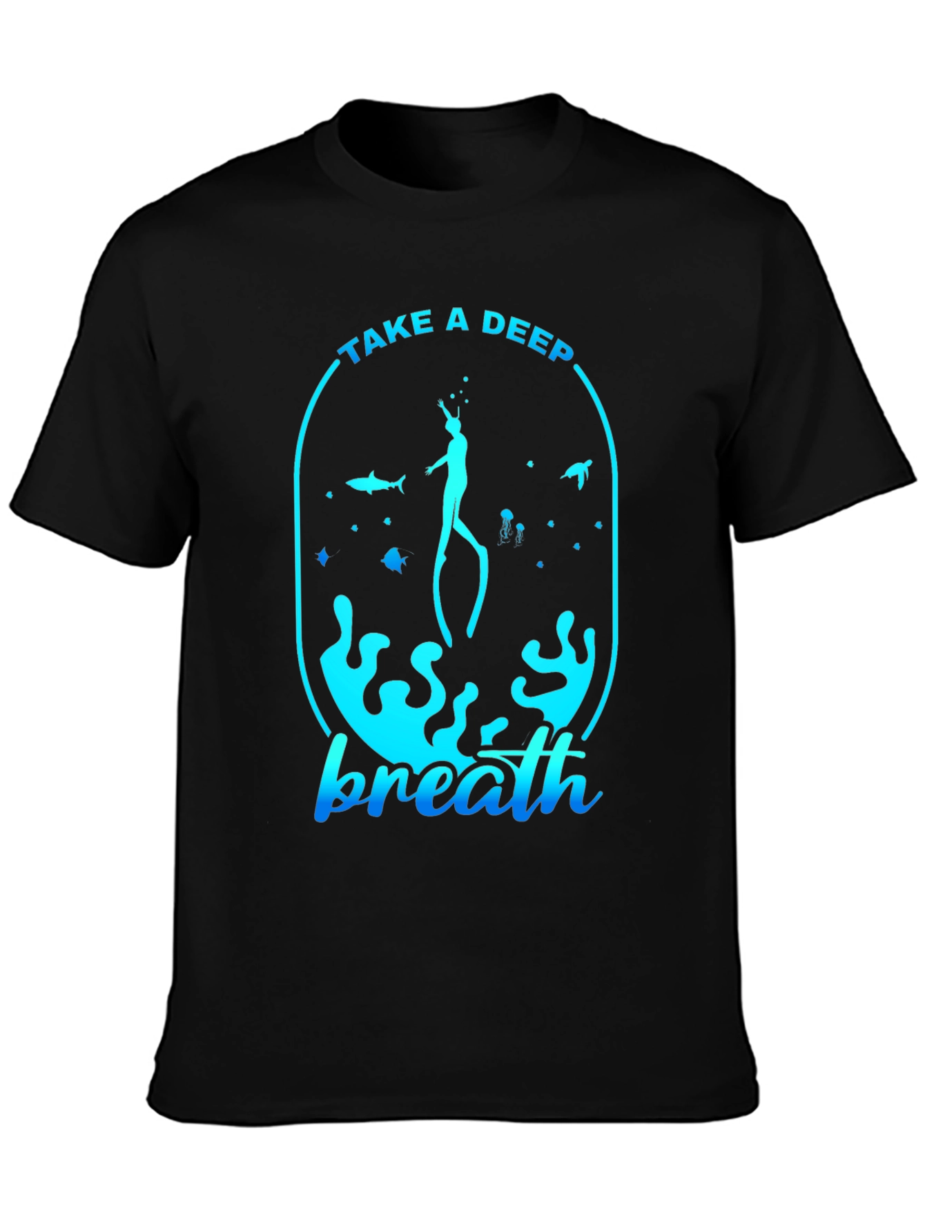 Deep Breath Scuba Diving T-Shirt
