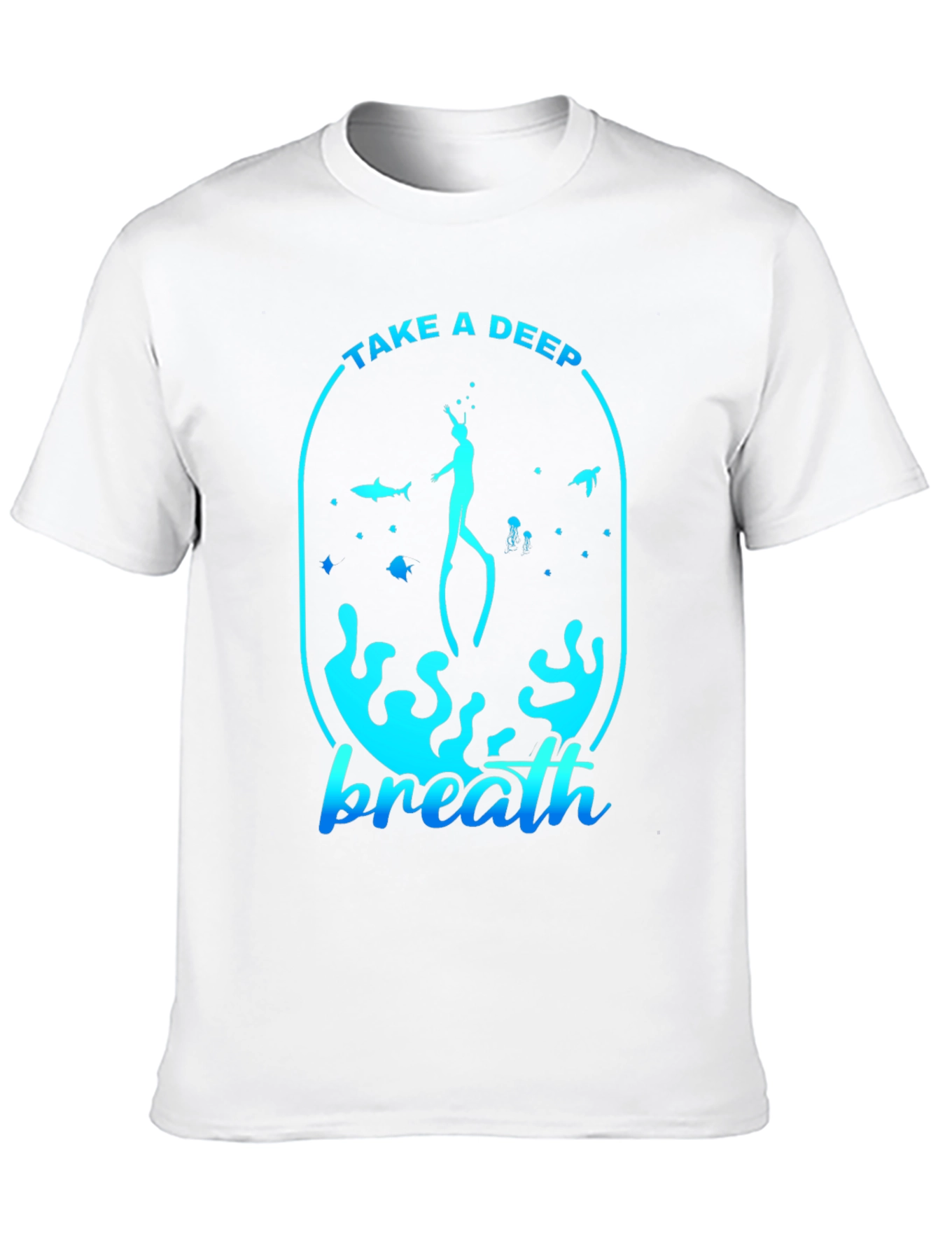 Deep Breath Scuba Diving T-Shirt