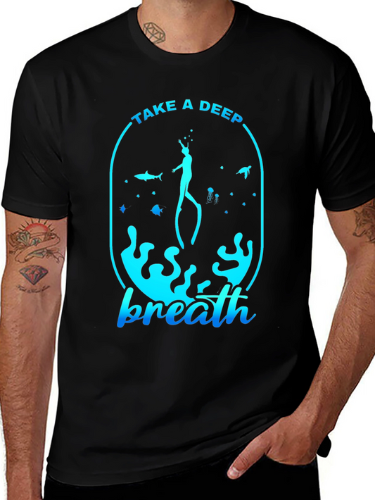 Deep Breath Scuba Diving T-Shirt