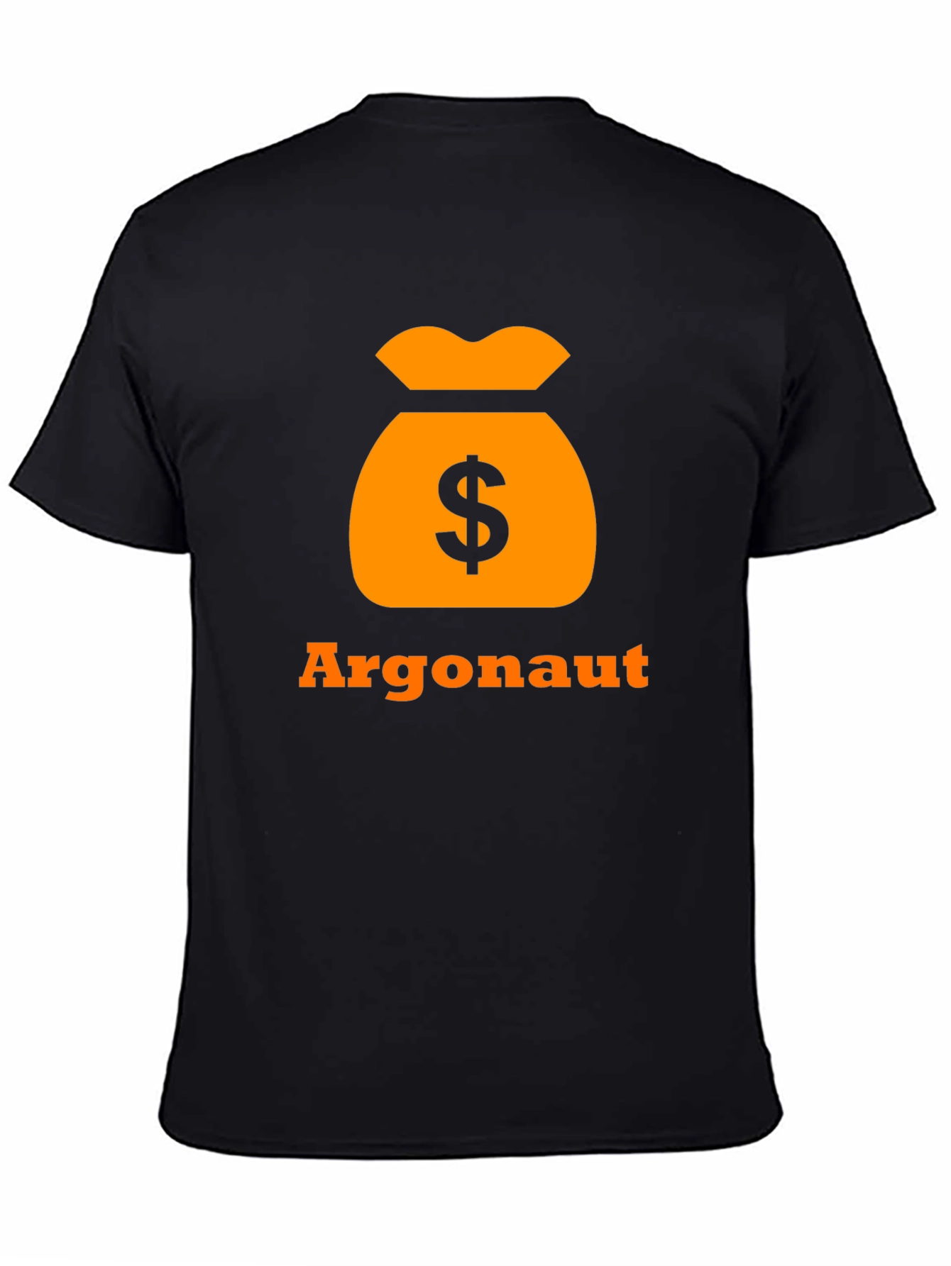 Argonaut Money Bag Black T-Shirt