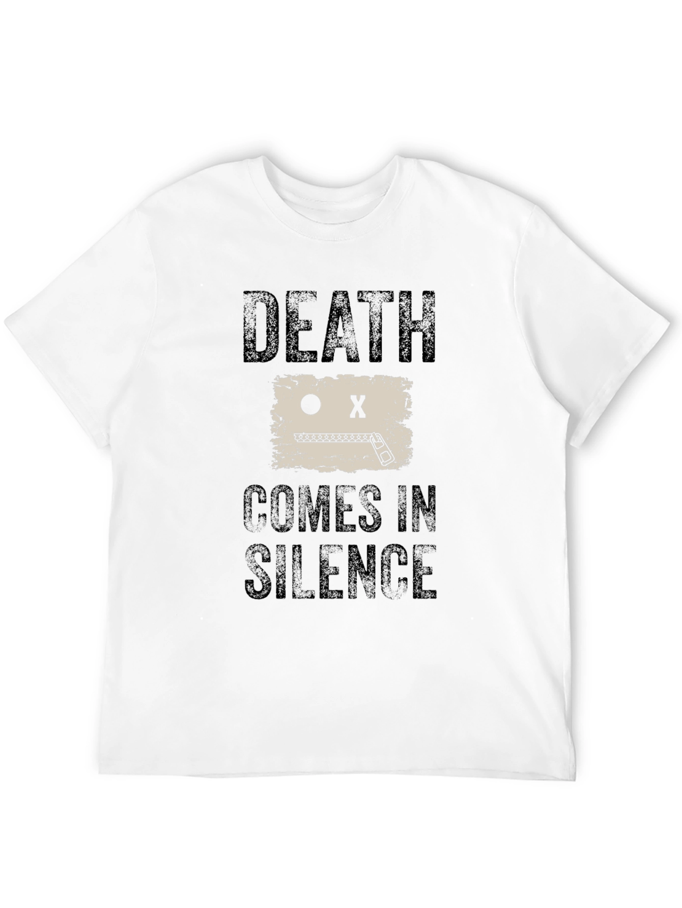 Death Comes in Silence Graphic Tee