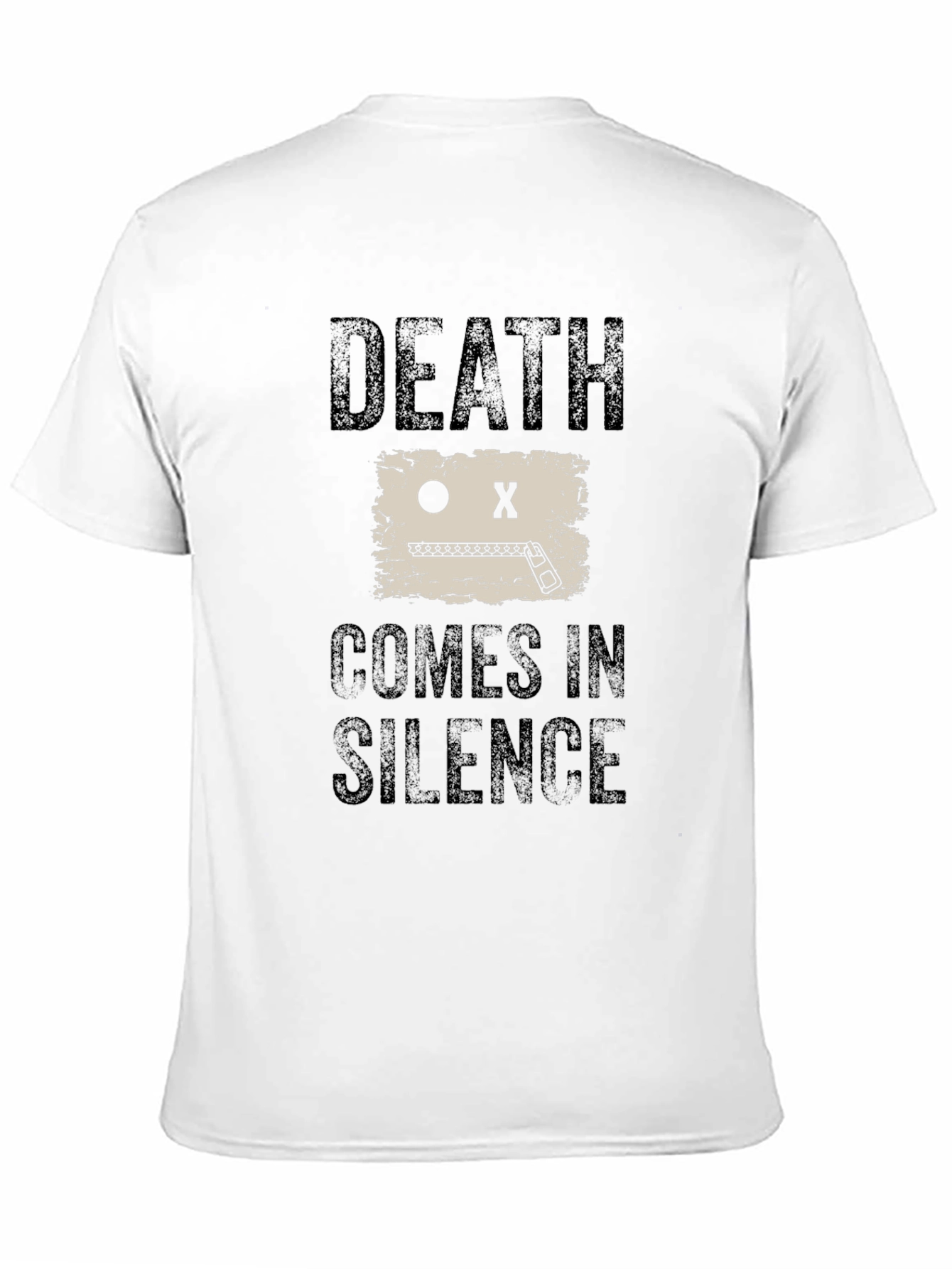 Death Comes in Silence Graphic Tee