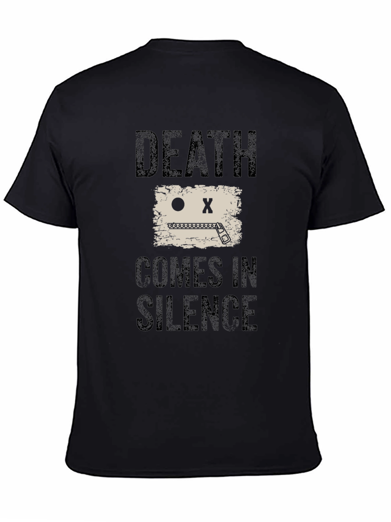 Death Comes in Silence Graphic Tee