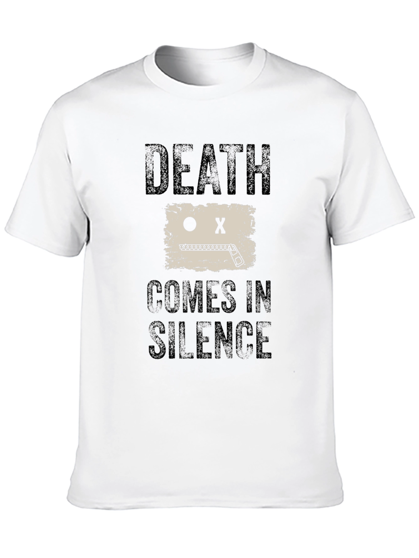 Death Comes in Silence Graphic Tee