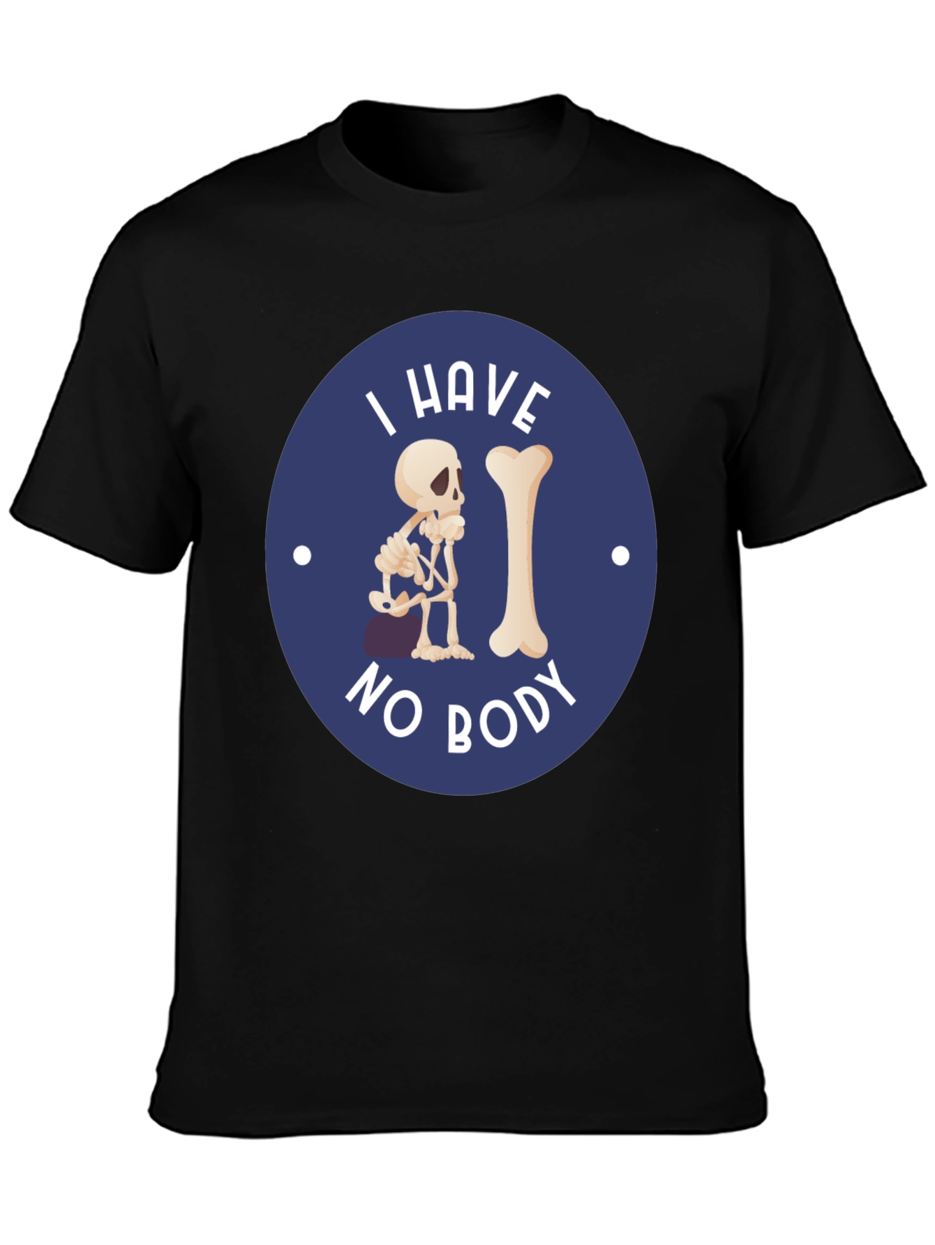 I Have No Body Funny Skeleton T-Shirt