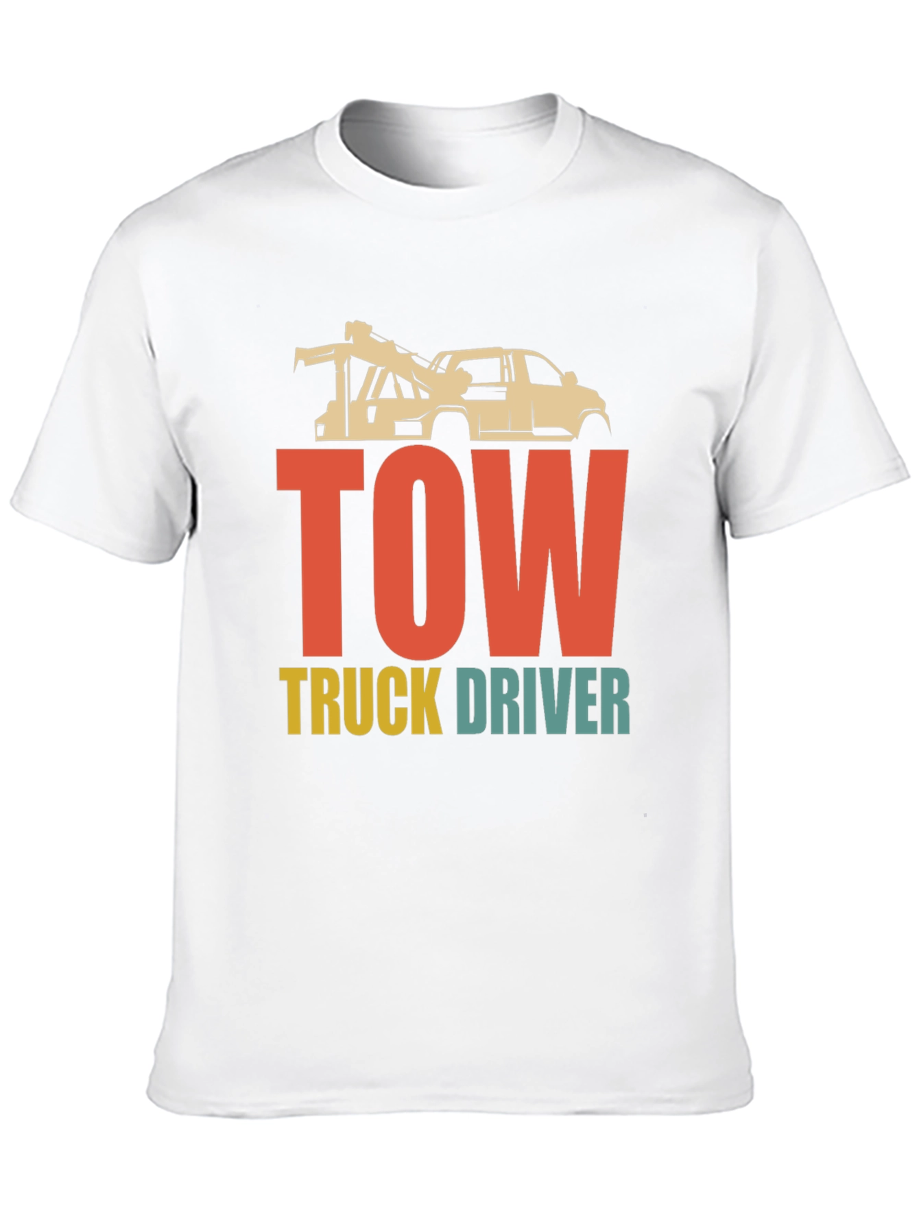 Tow Truck Driver Graphic T-Shirt