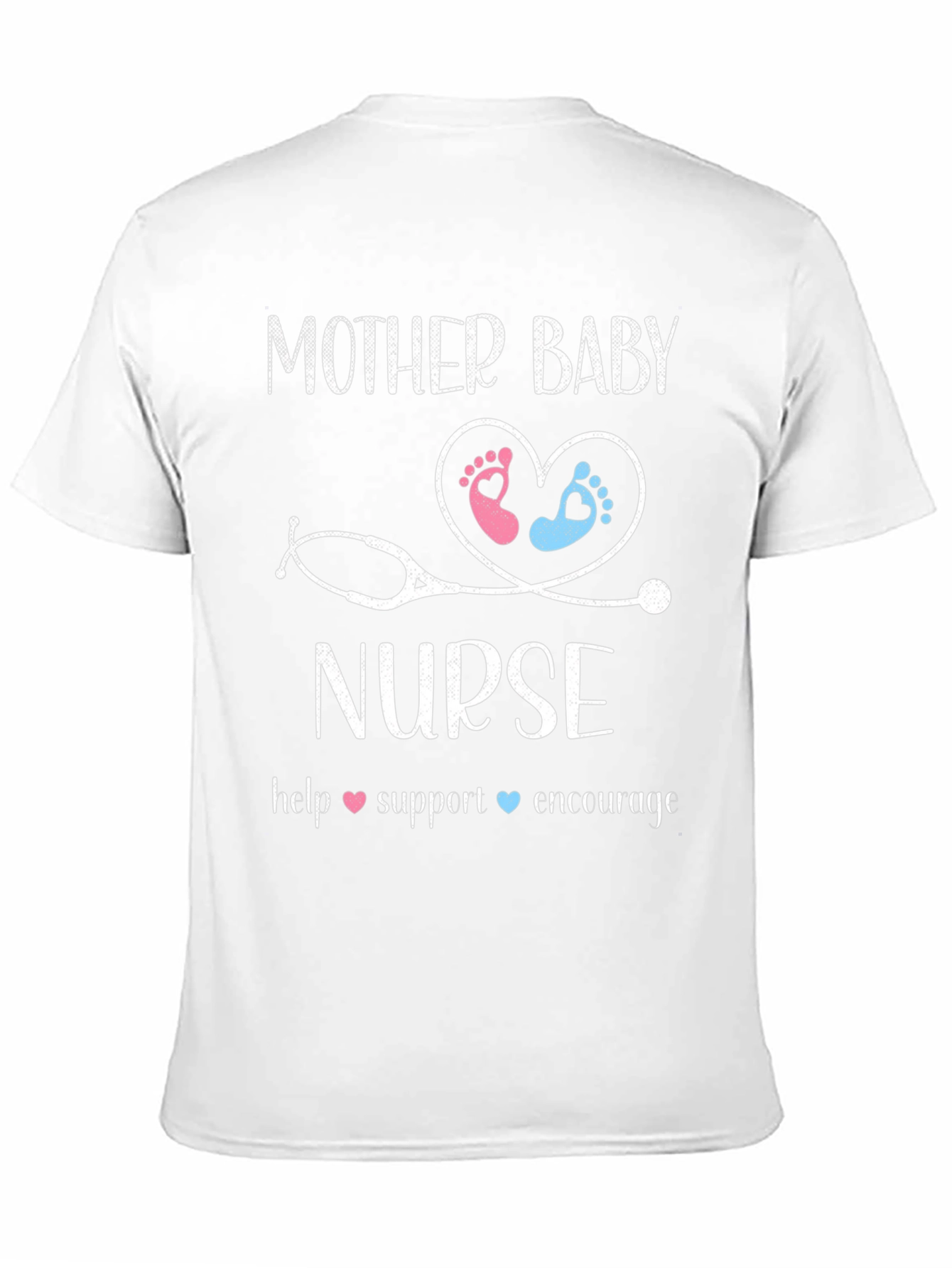 Mother Baby Nurse Graphic T-Shirt