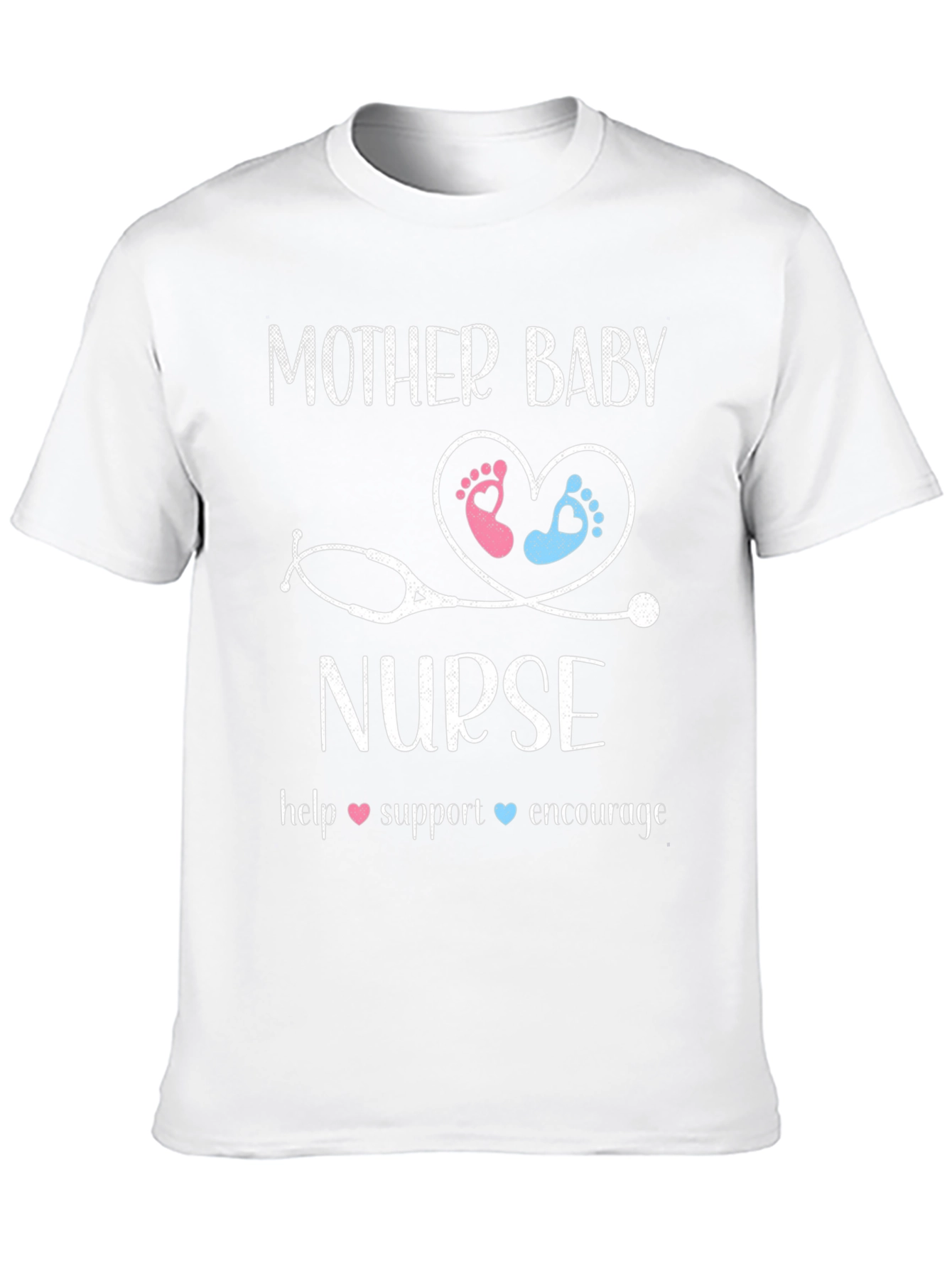 Mother Baby Nurse Graphic T-Shirt