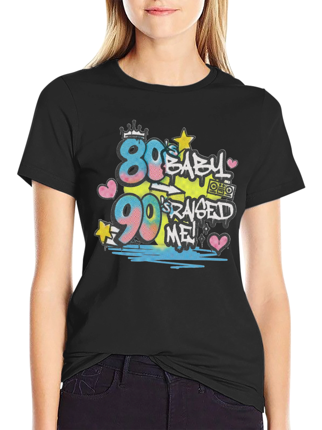 80s Baby 90s Raised Me T-Shirt