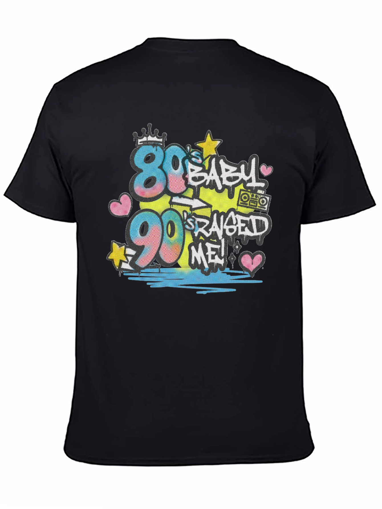 80s Baby 90s Raised Me T-Shirt