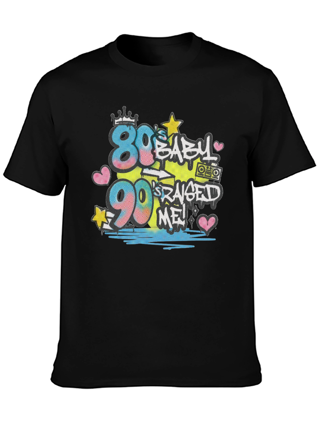 80s Baby 90s Raised Me T-Shirt