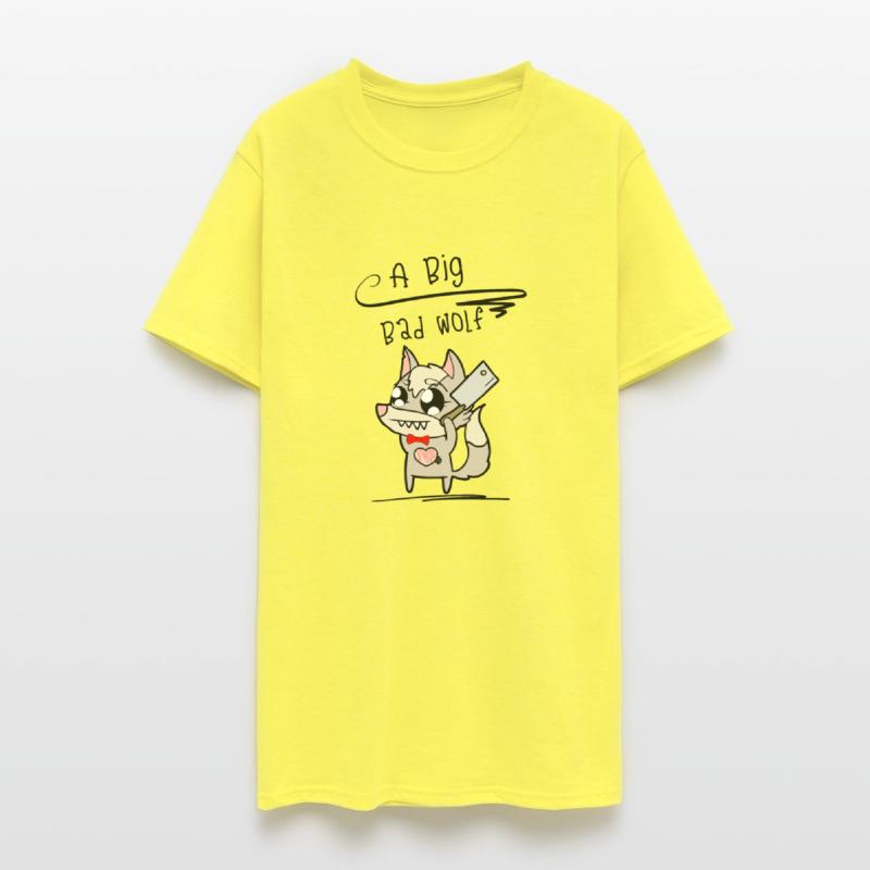 A Big Bad and Wolf Cute Wolves Werewolf Funny Dog