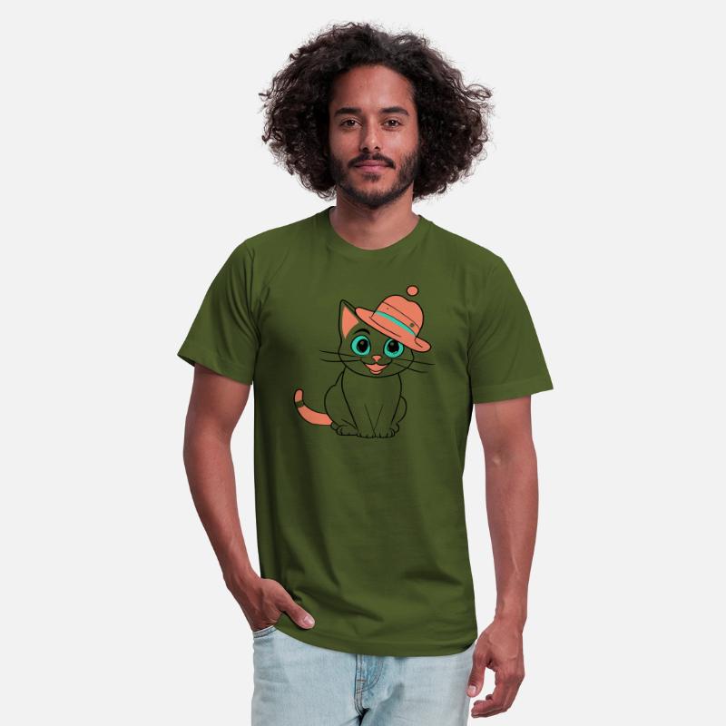 A cute Cat colorful head