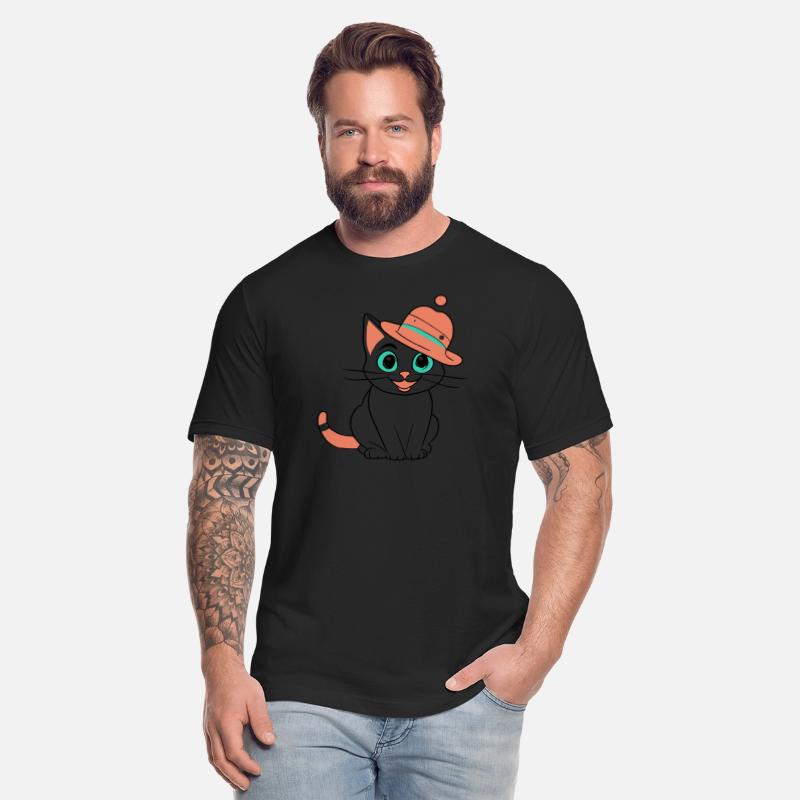 A cute Cat colorful head