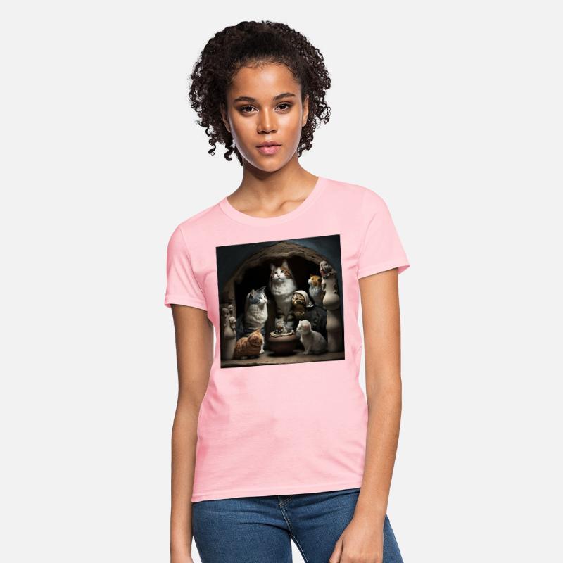 A group of cats sitting next to each other