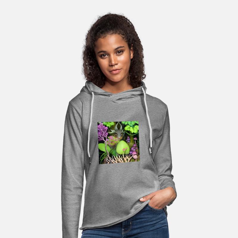 a humanoid plant lost in a magical forest