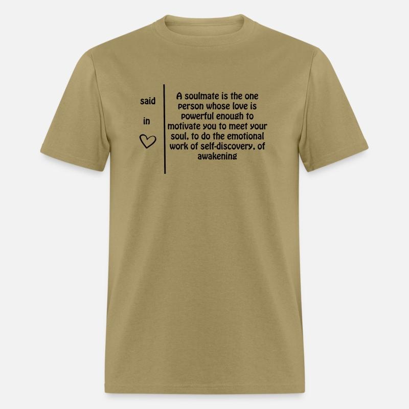 A soulmate is one person whose love.........