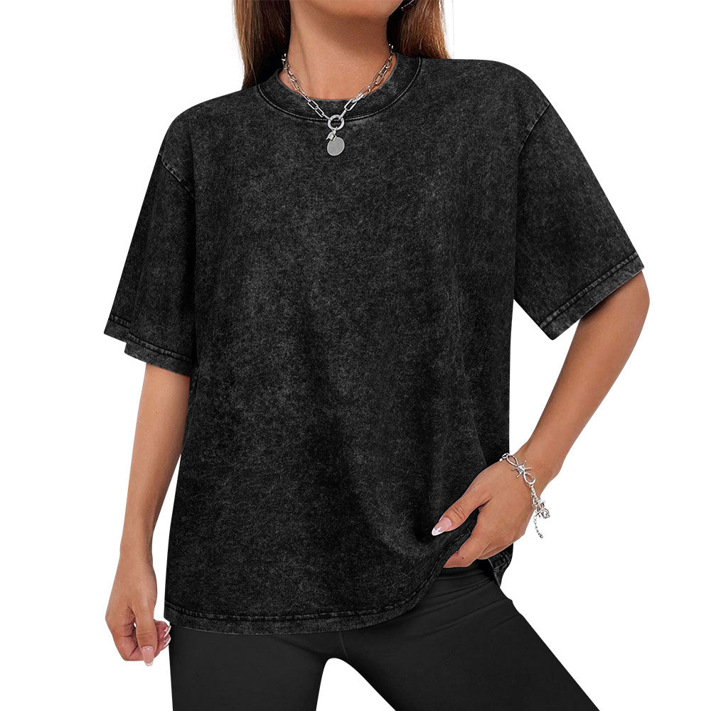 Unisex Black Cotton T-Shirt – Bold “ALL IN” Back Print, Street Style Graphic, Soft & Durable