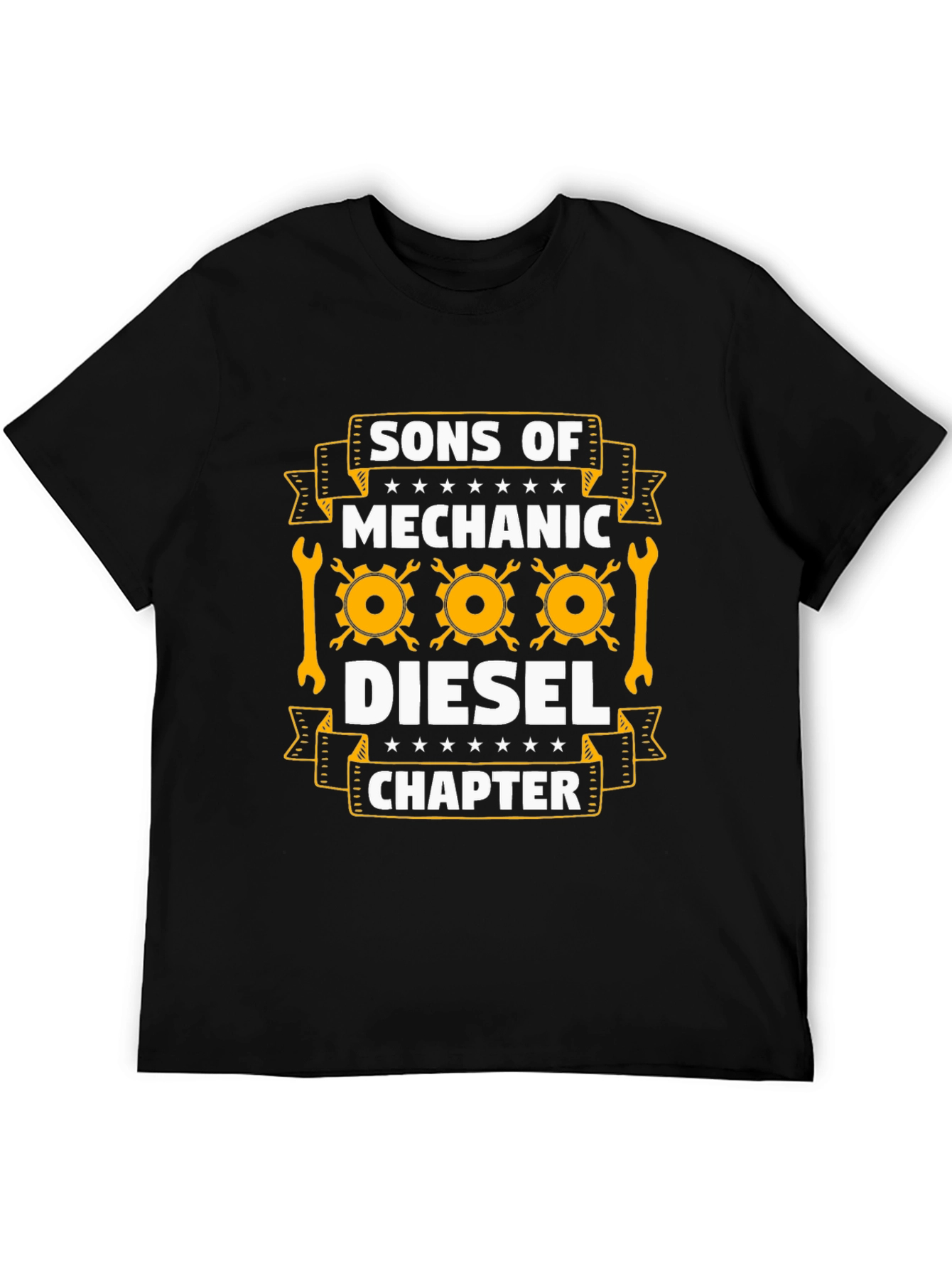 Sons of Mechanic Diesel Chapter Black T-Shirt