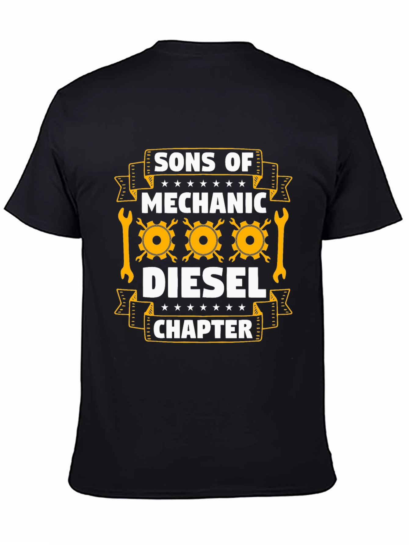 Sons of Mechanic Diesel Chapter Black T-Shirt
