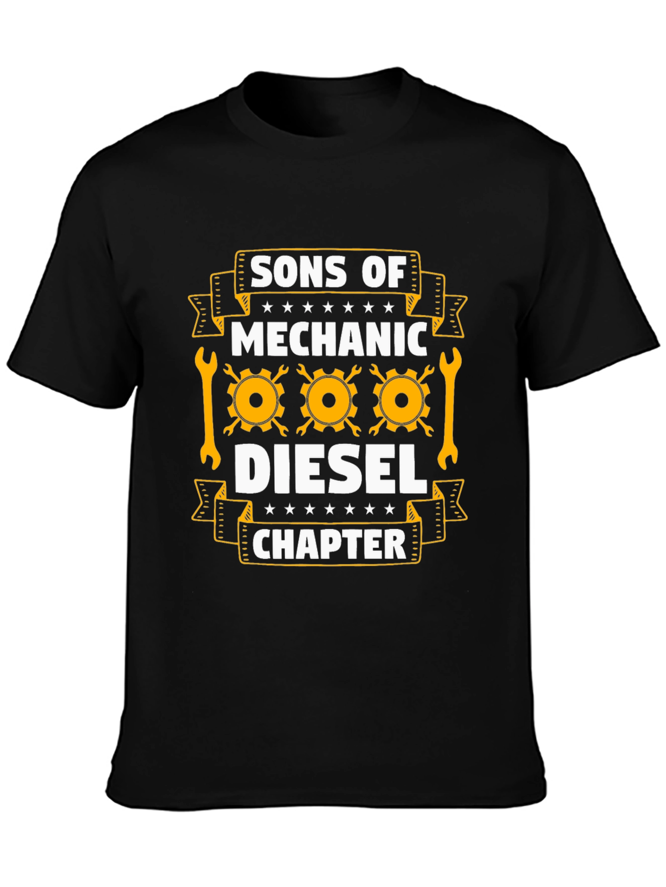 Sons of Mechanic Diesel Chapter Black T-Shirt