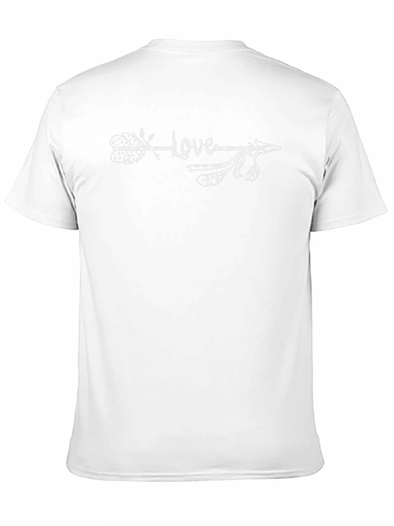 Love Arrow Graphic Tee - Black
