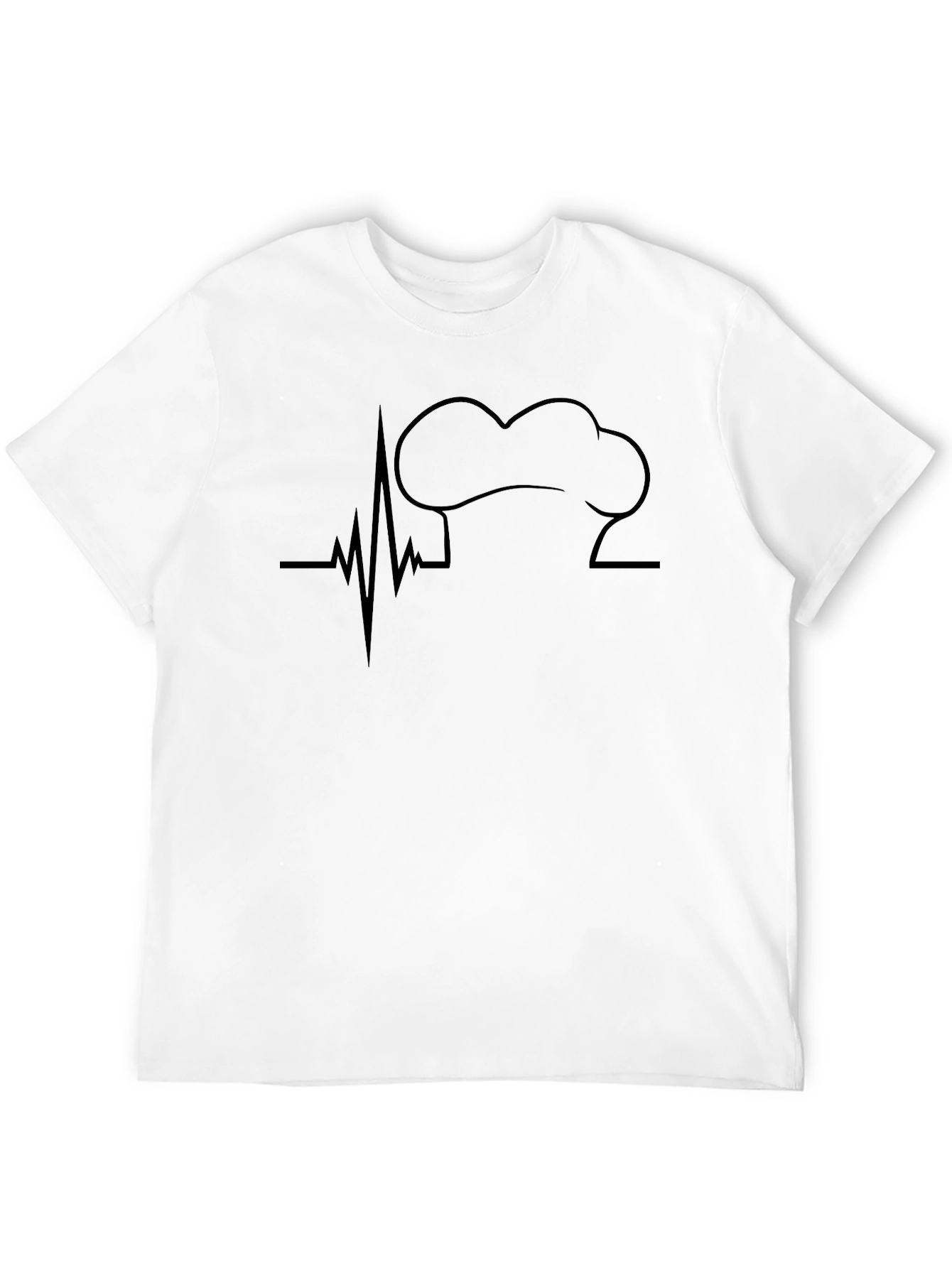 Chefs Heartbeat Graphic Tee - Cook Passion