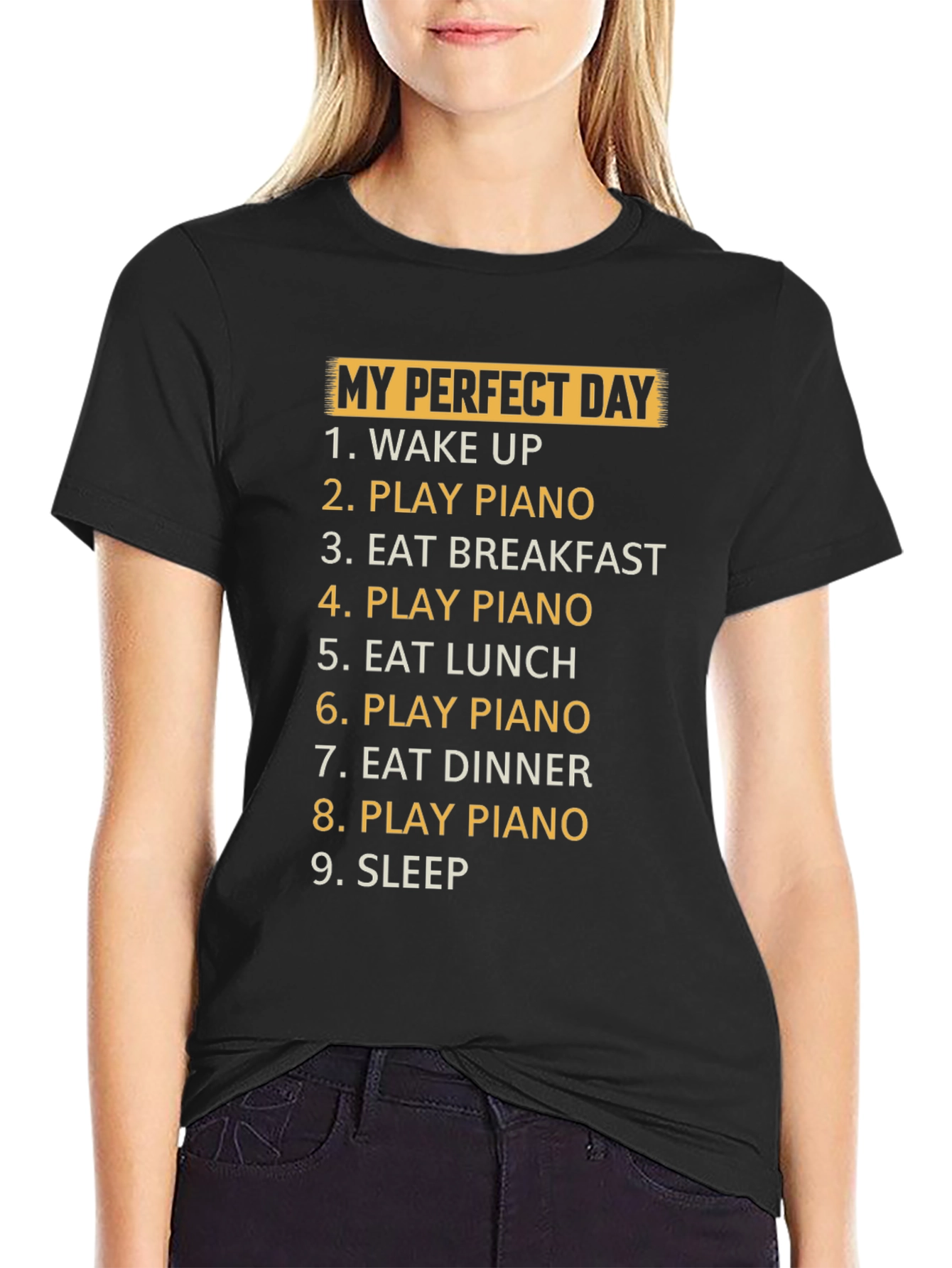 My Perfect Day Piano T-Shirt