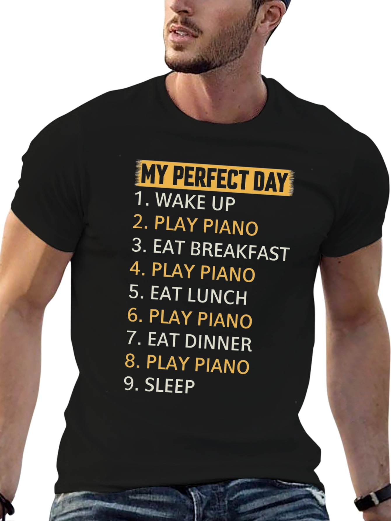 My Perfect Day Piano T-Shirt