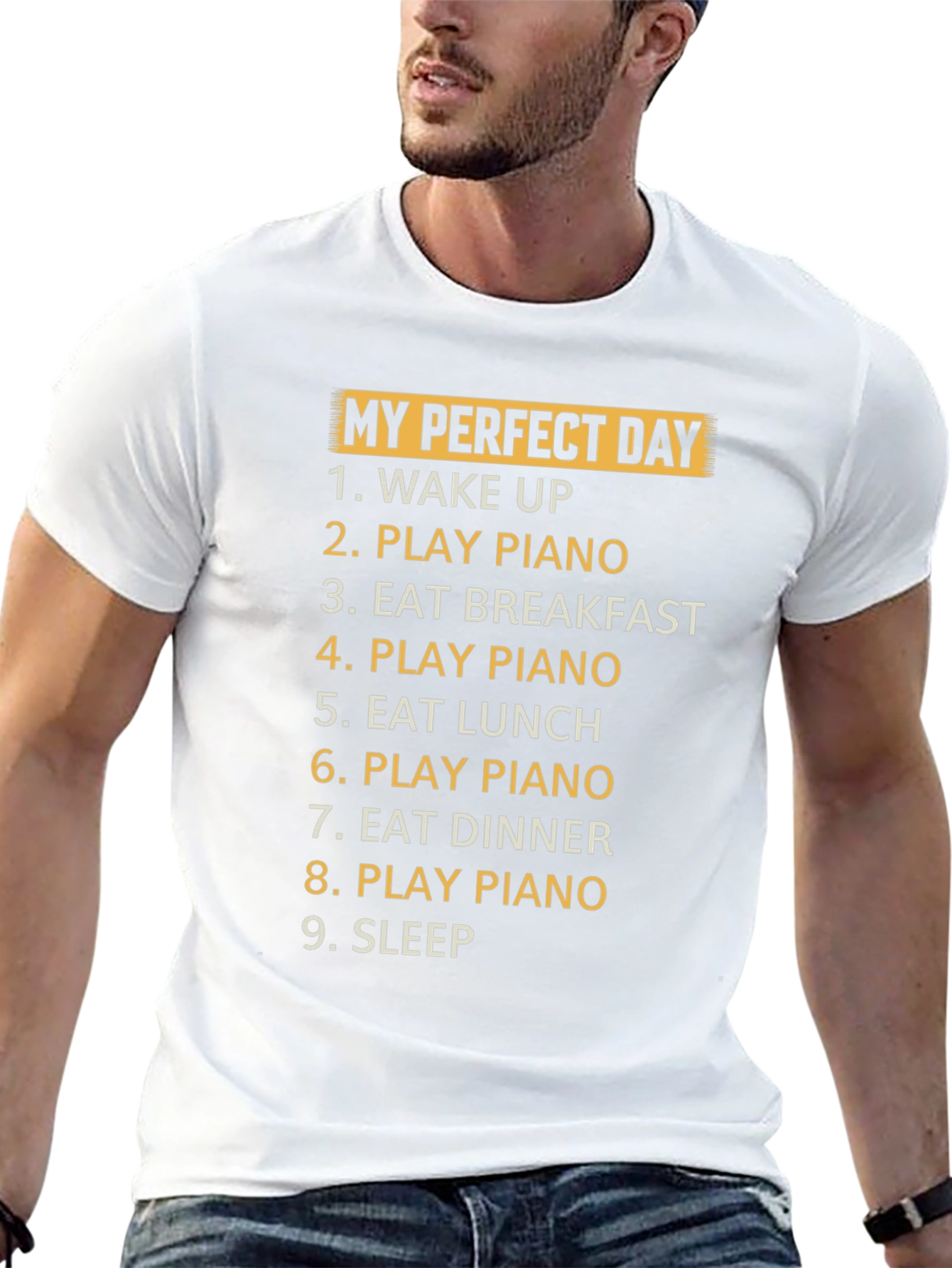 My Perfect Day Piano T-Shirt