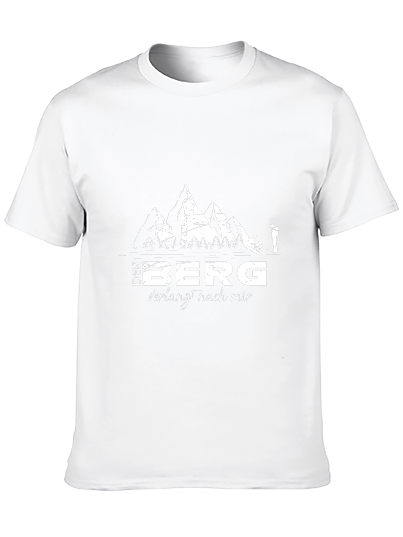 Mountain Calling Black T-Shirt