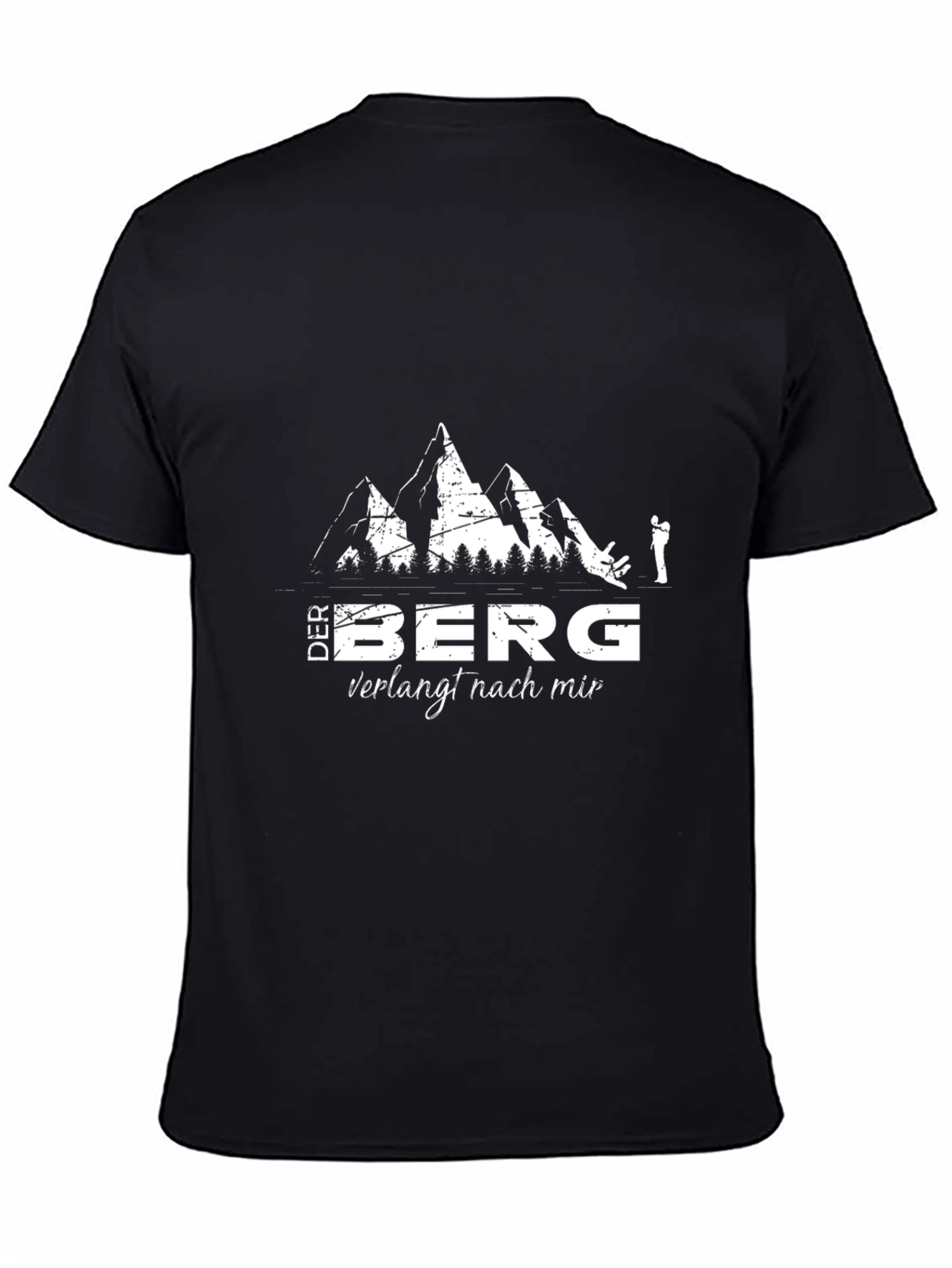 Mountain Calling Black T-Shirt