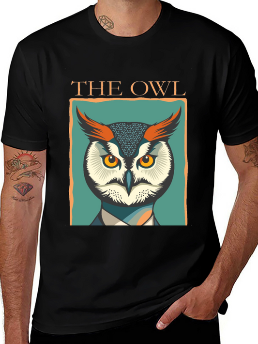 The Owl T-Shirt - Unique Graphic Tee