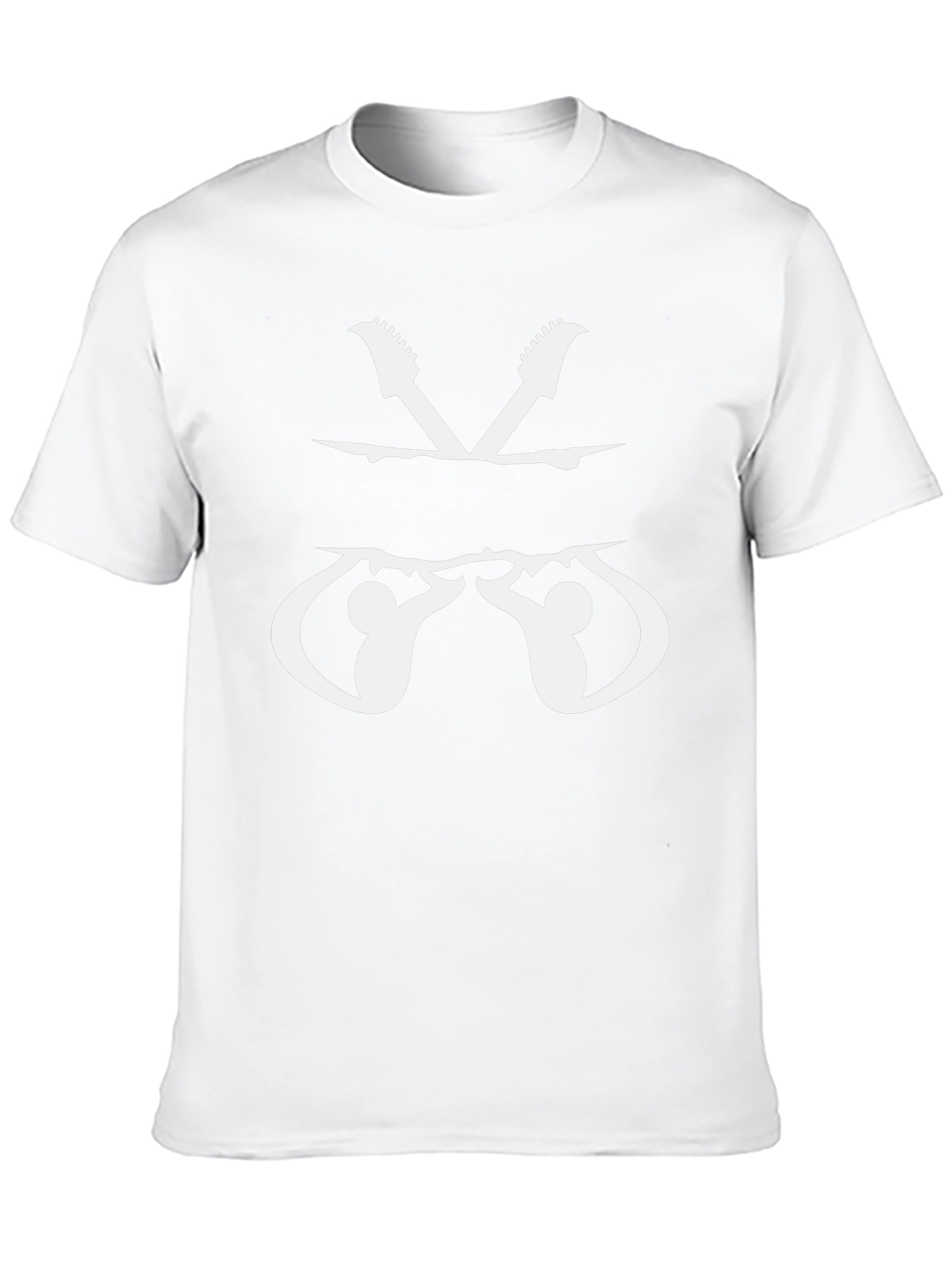 Rock Climber Guitarist Black T-Shirt