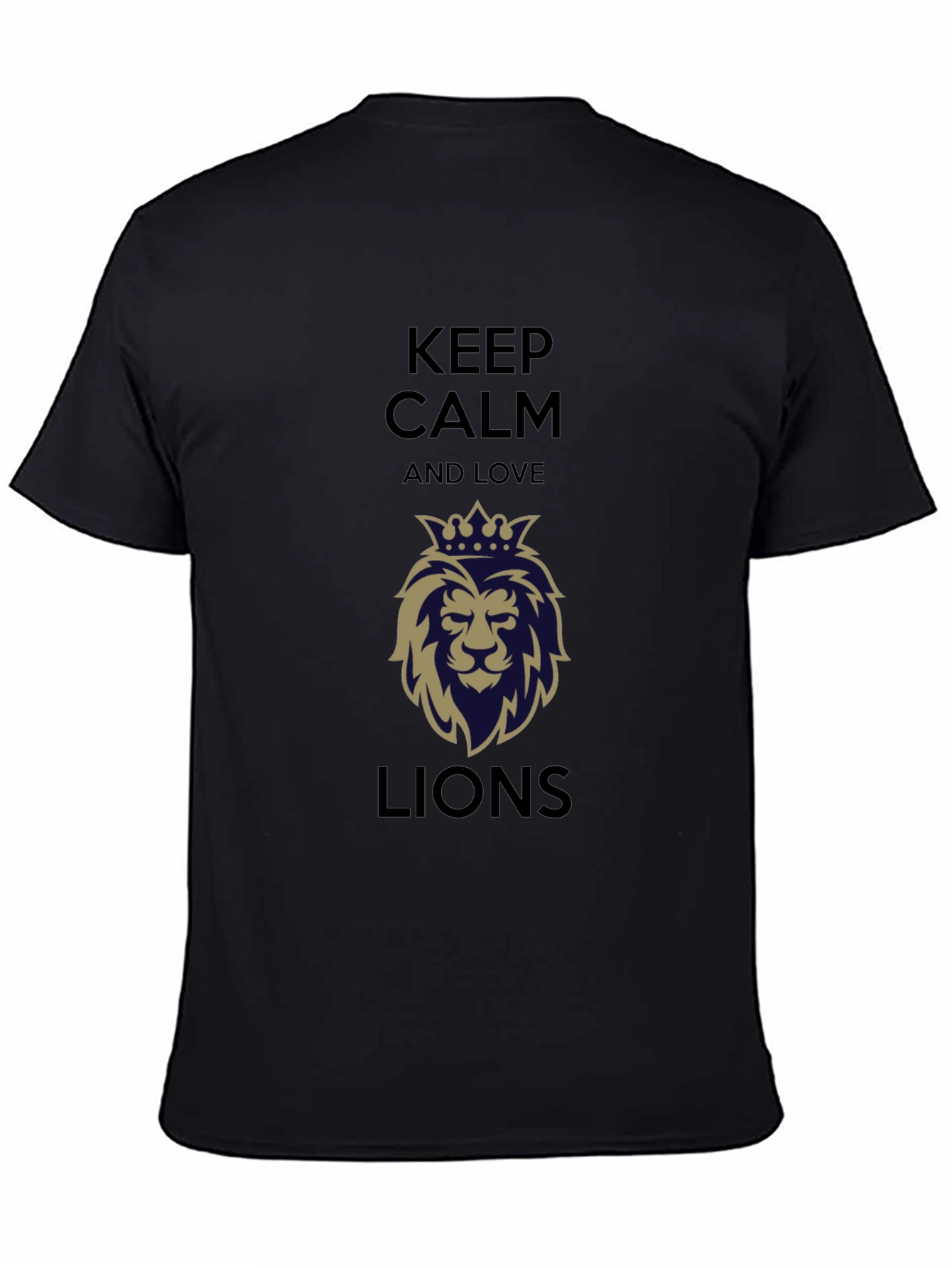 Keep Calm and Love Lions Graphic Tee