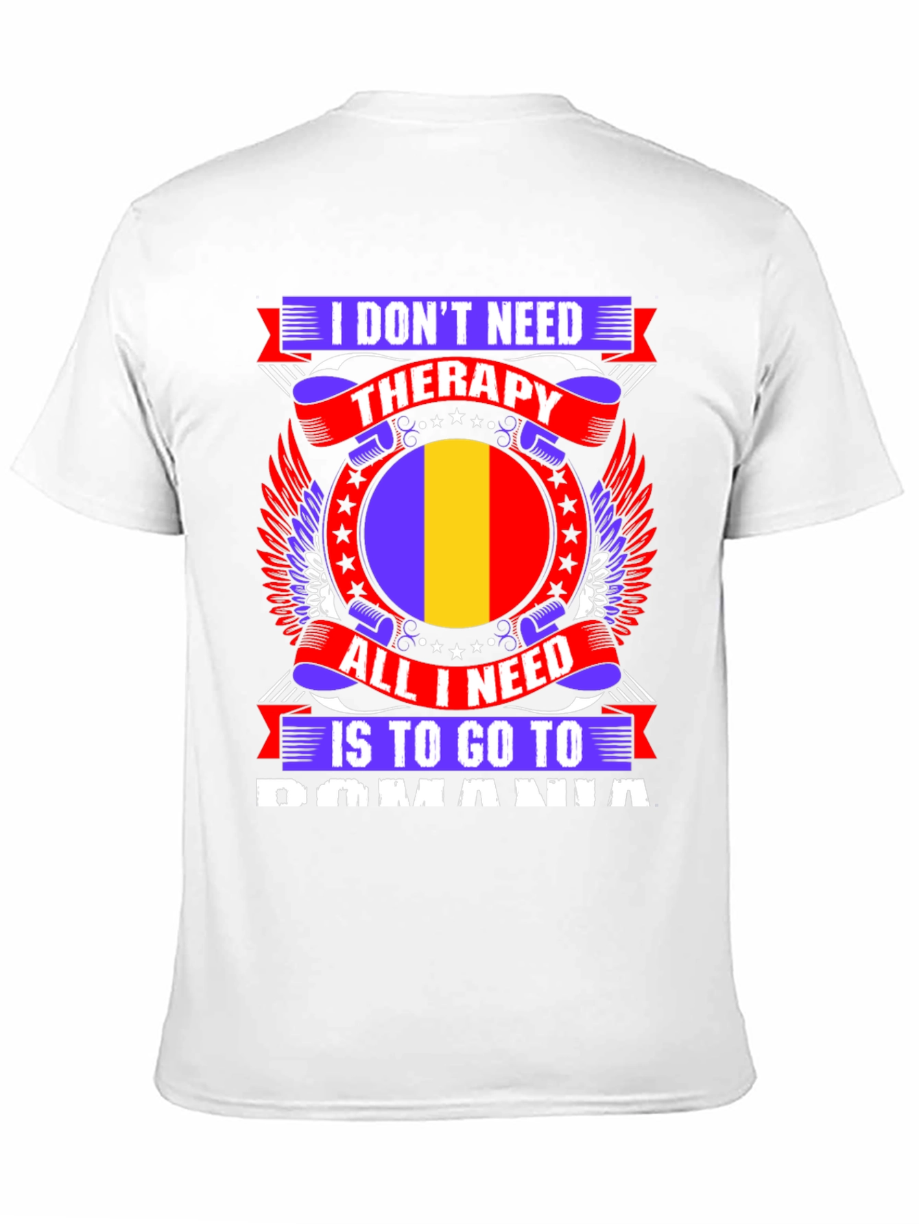 Romania Therapy Graphic Tee