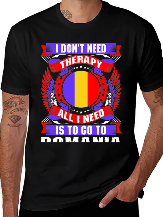 Romania Therapy Graphic Tee