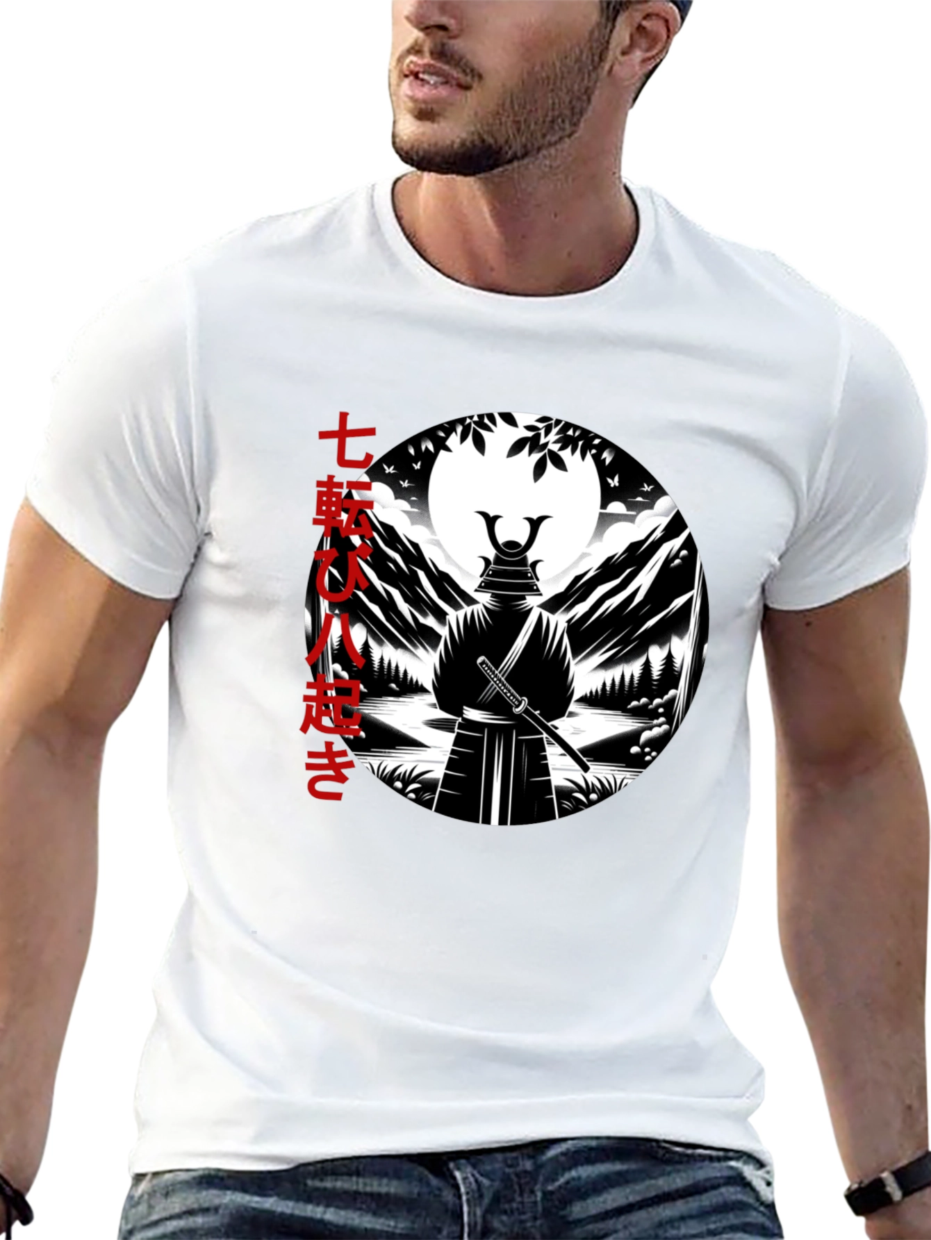 Samurai Warrior Graphic Tee
