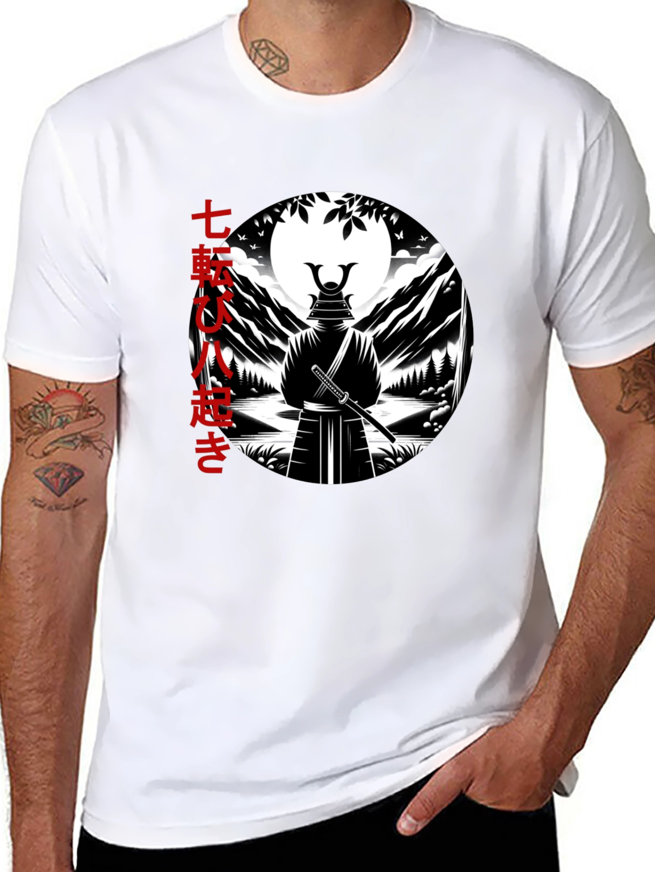 Samurai Warrior Graphic Tee