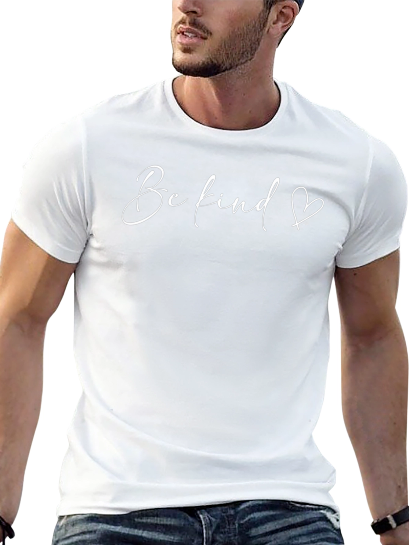 Be Kind Graphic T-Shirt -  Classic Soft Cotton Tee